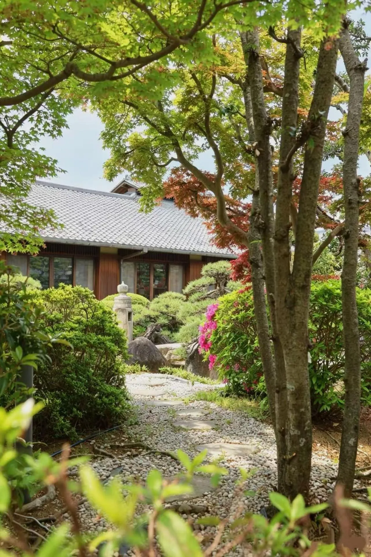 Garden in Kansai Airport Hotel Pine Villa