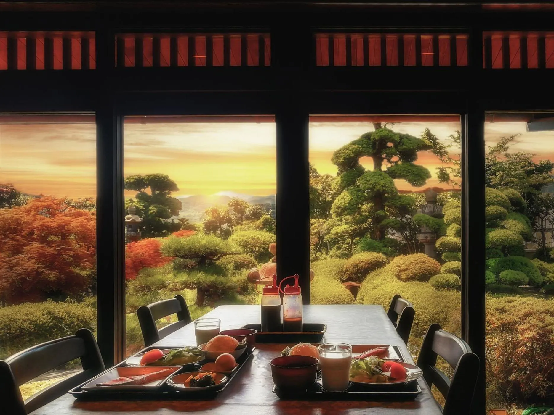 Restaurant/places to eat in Kansai Airport Hotel Pine Villa