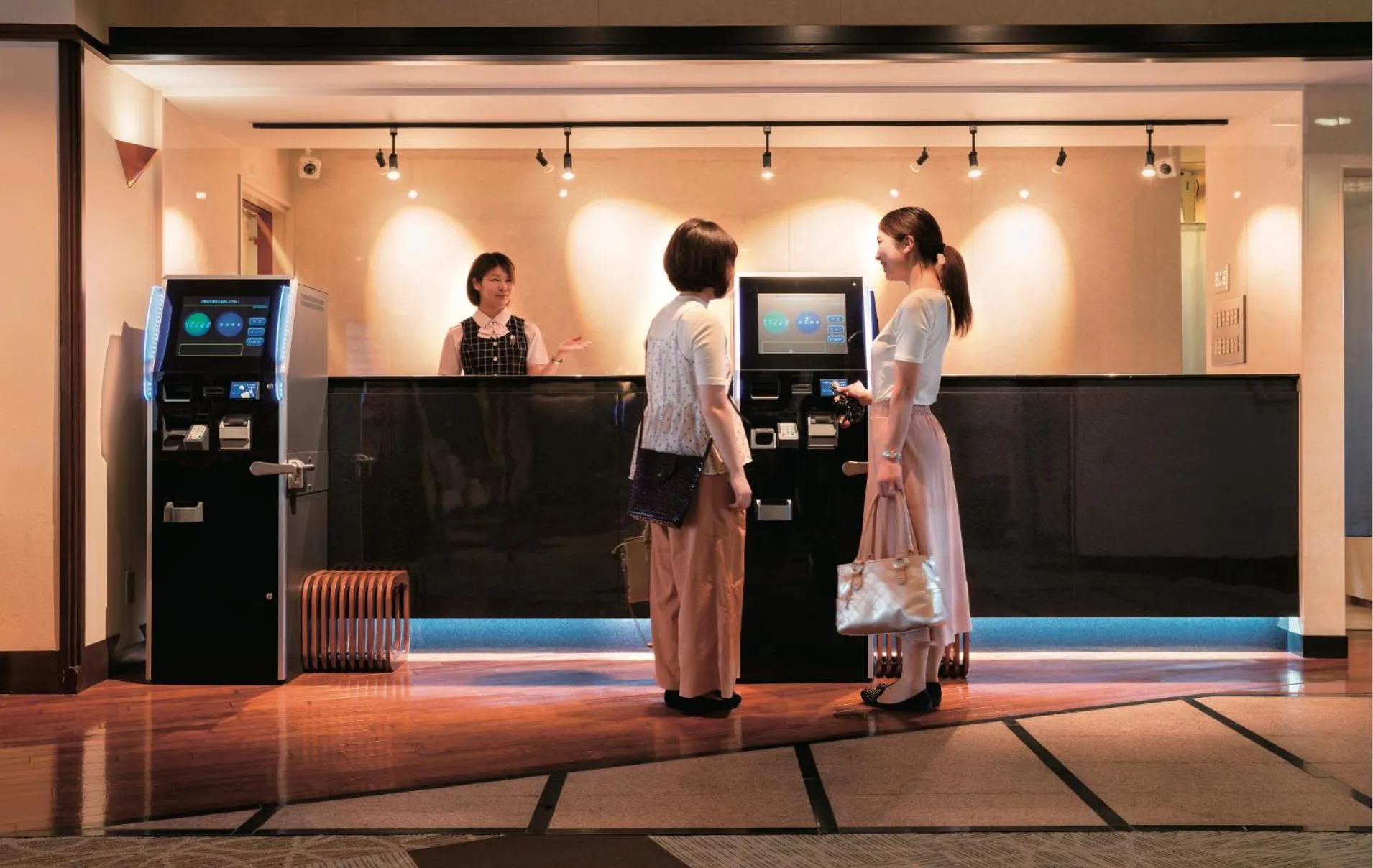 Staff in Ichiraku tendo spa & brewery