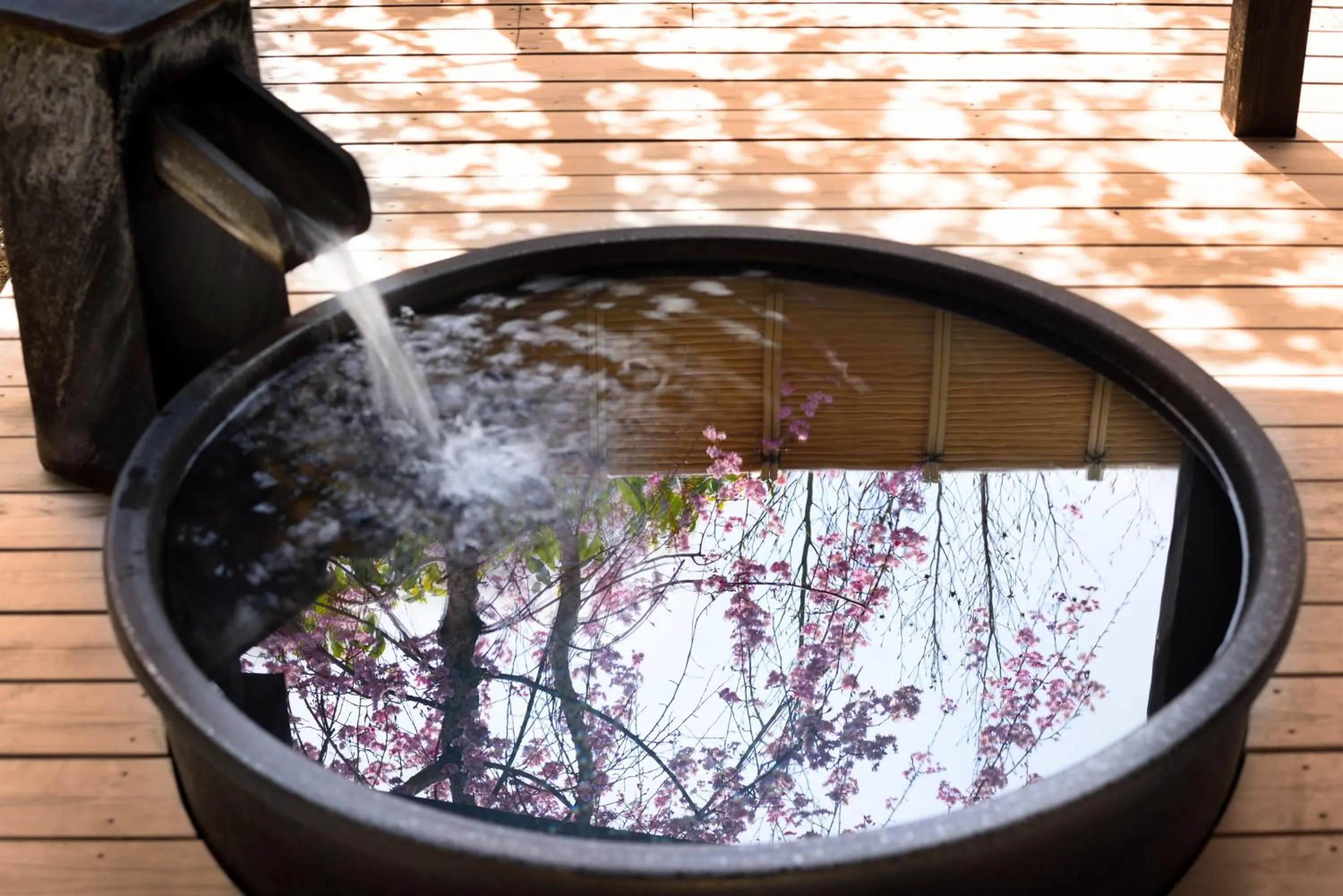 Hot Spring Bath in Ichiraku tendo spa & brewery