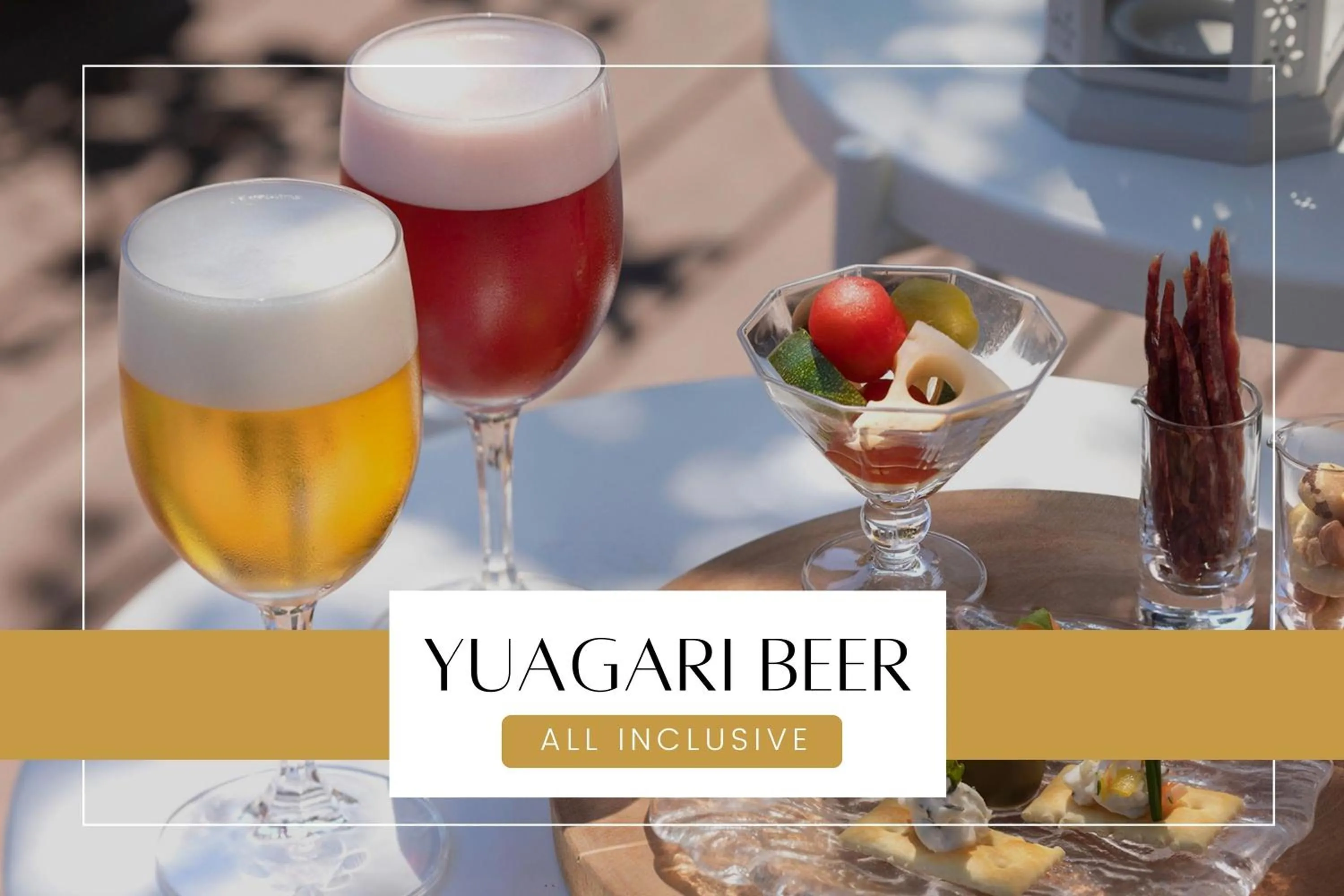 Food and drinks in Ichiraku tendo spa & brewery