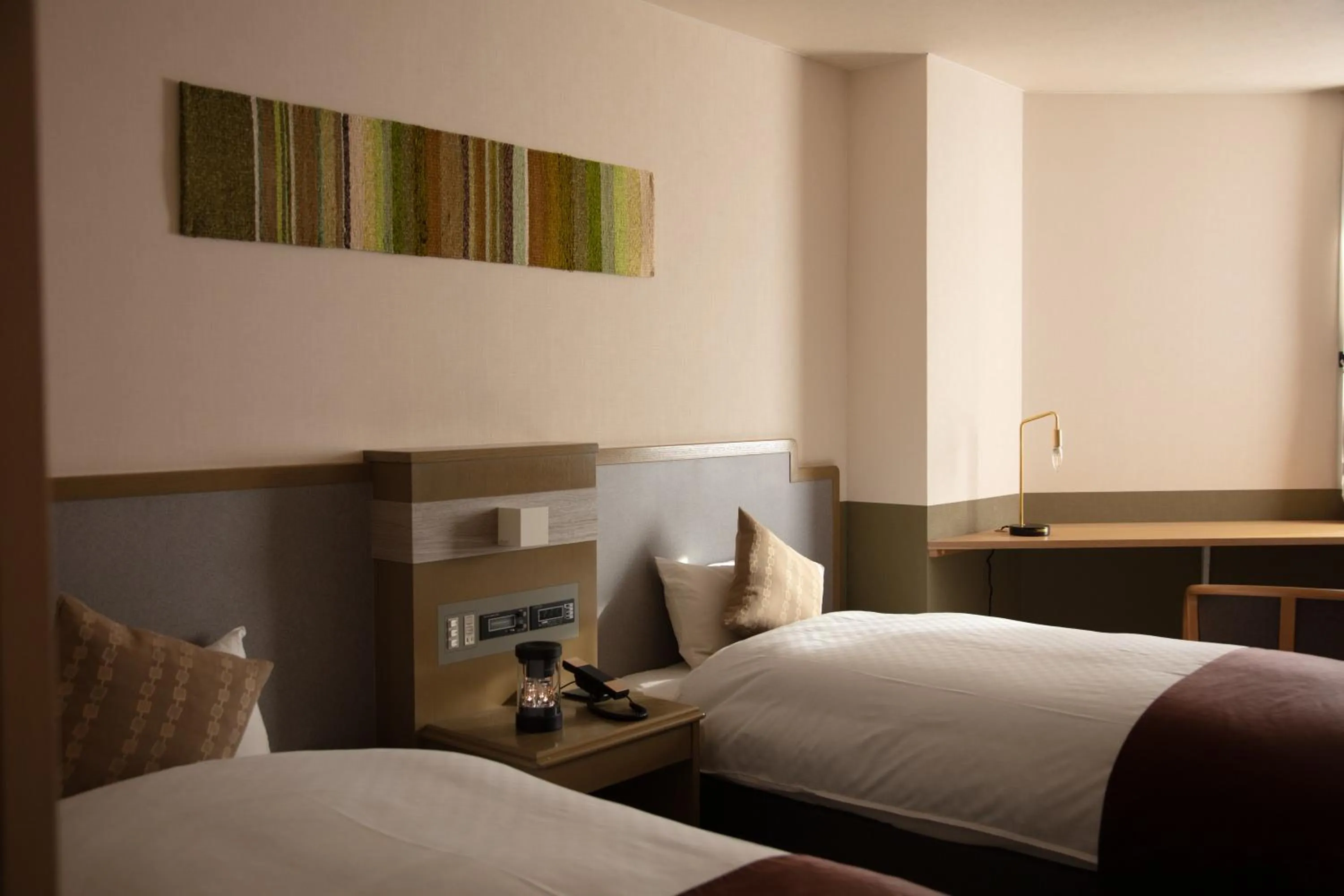 Photo of the whole room, Bed in Ichiraku tendo spa & brewery