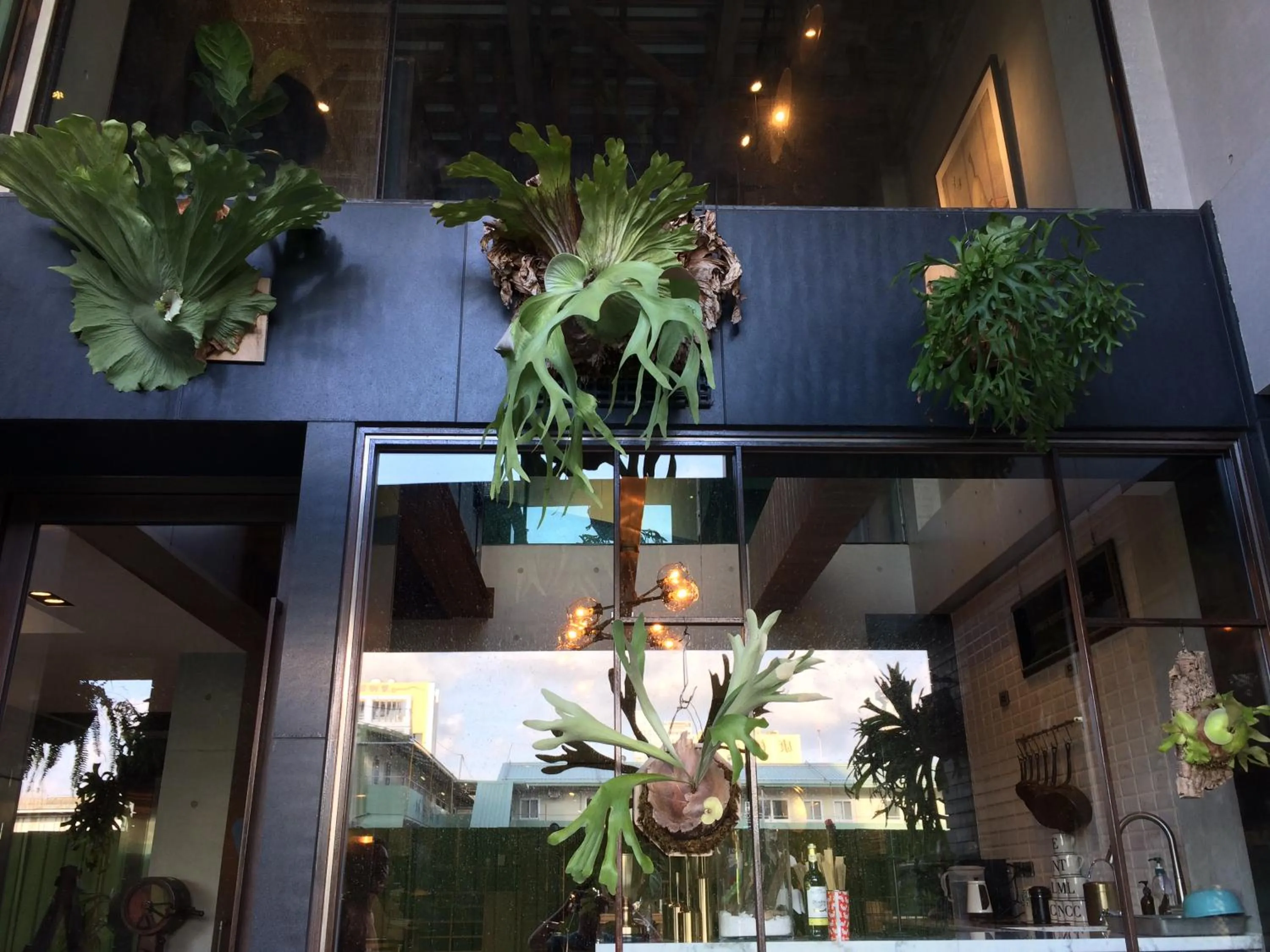 Facade/entrance in PAPO'A Hotel