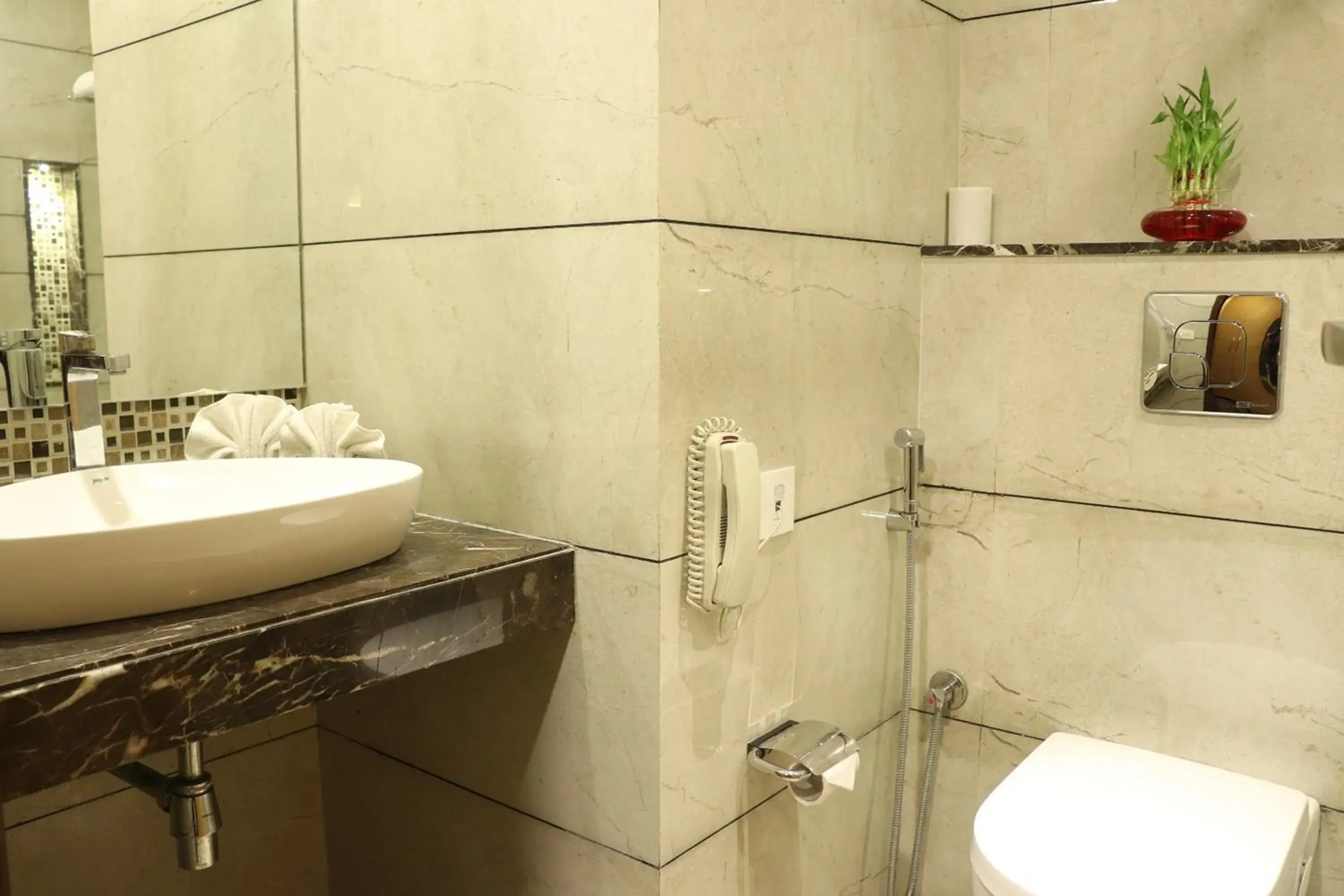 Bathroom in Shree Kanak Udaipur Bathroom in Shree Kanak Udaipur