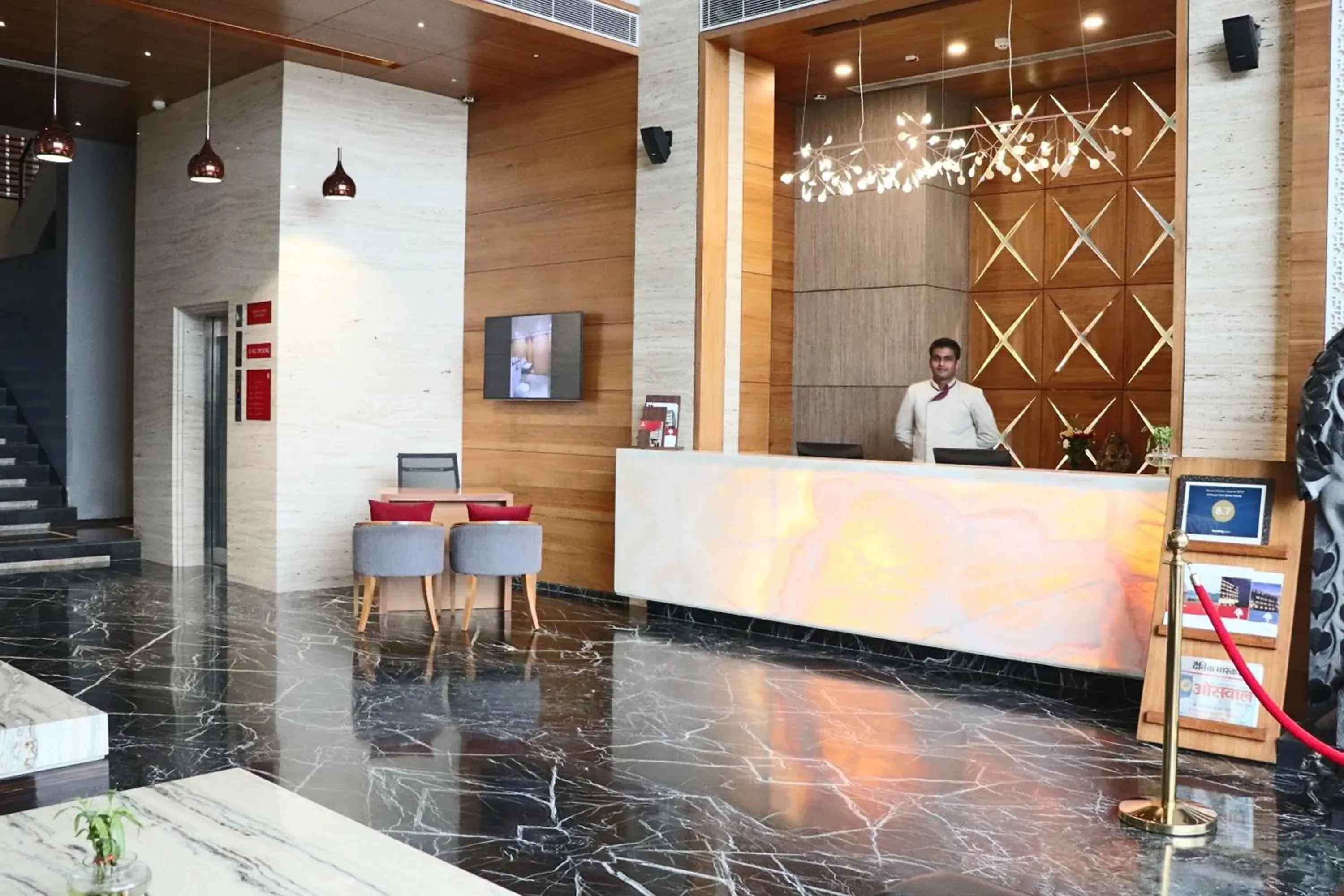 Lobby or reception in Shree Kanak Udaipur Lobby or reception in Shree Kanak Udaipur