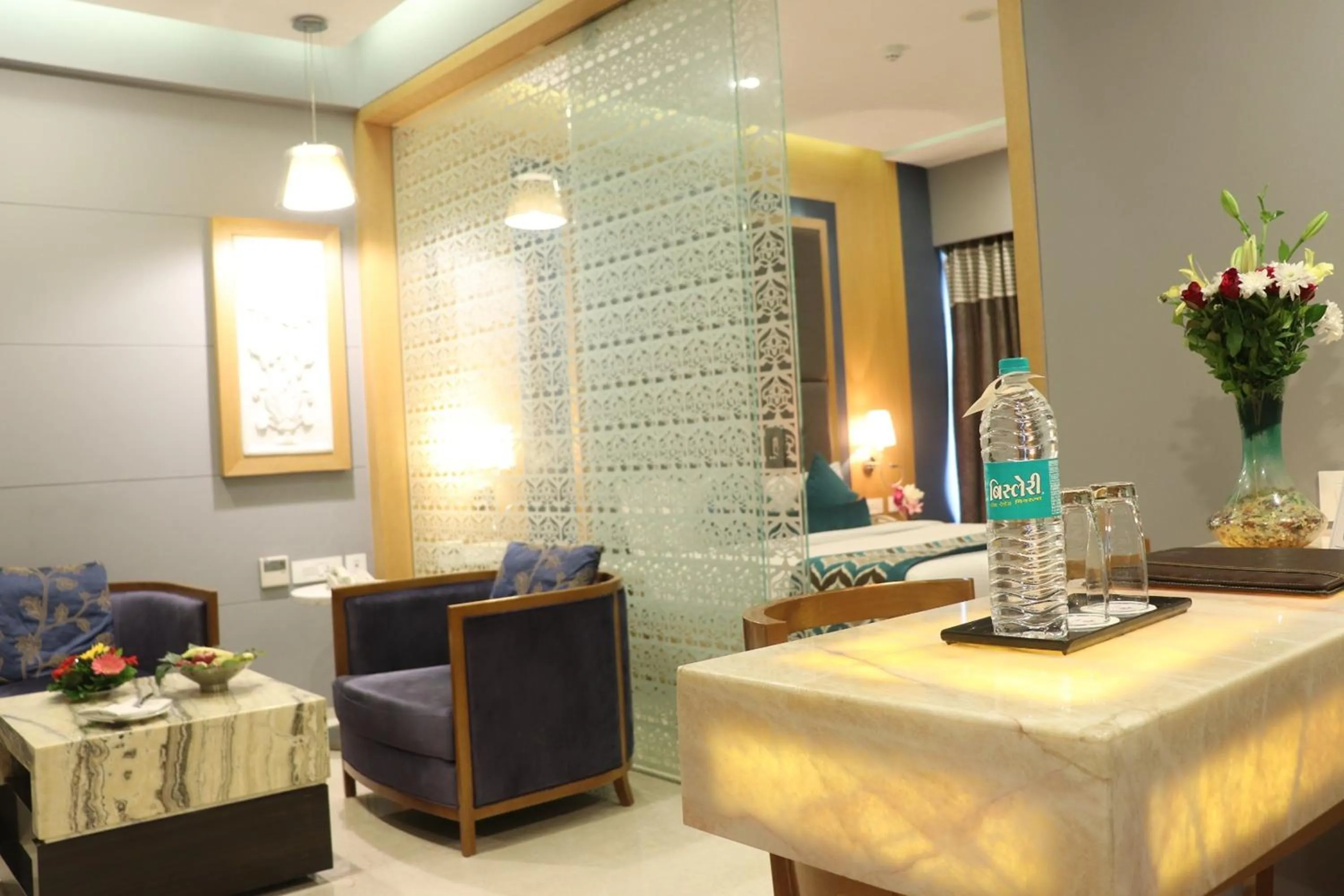 Seating area in Shree Kanak Udaipur