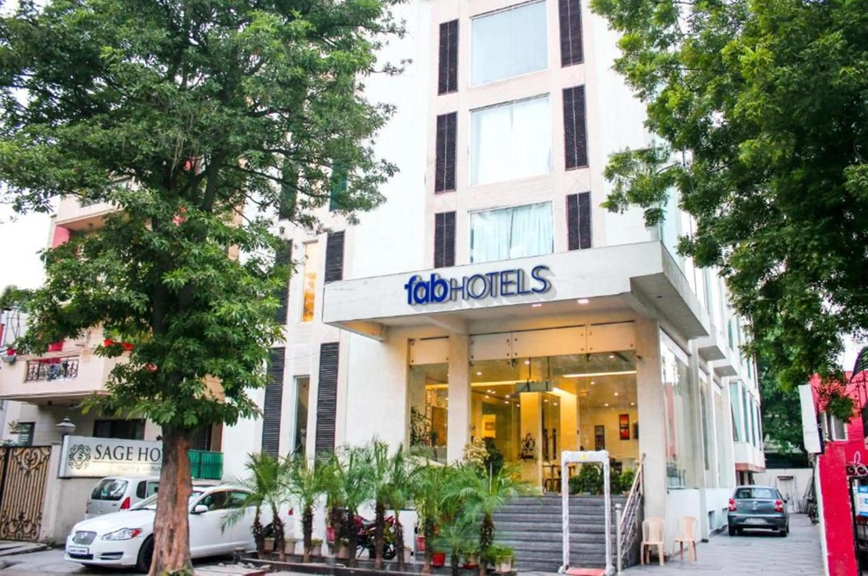 Property building in FabHotel Prime Sage