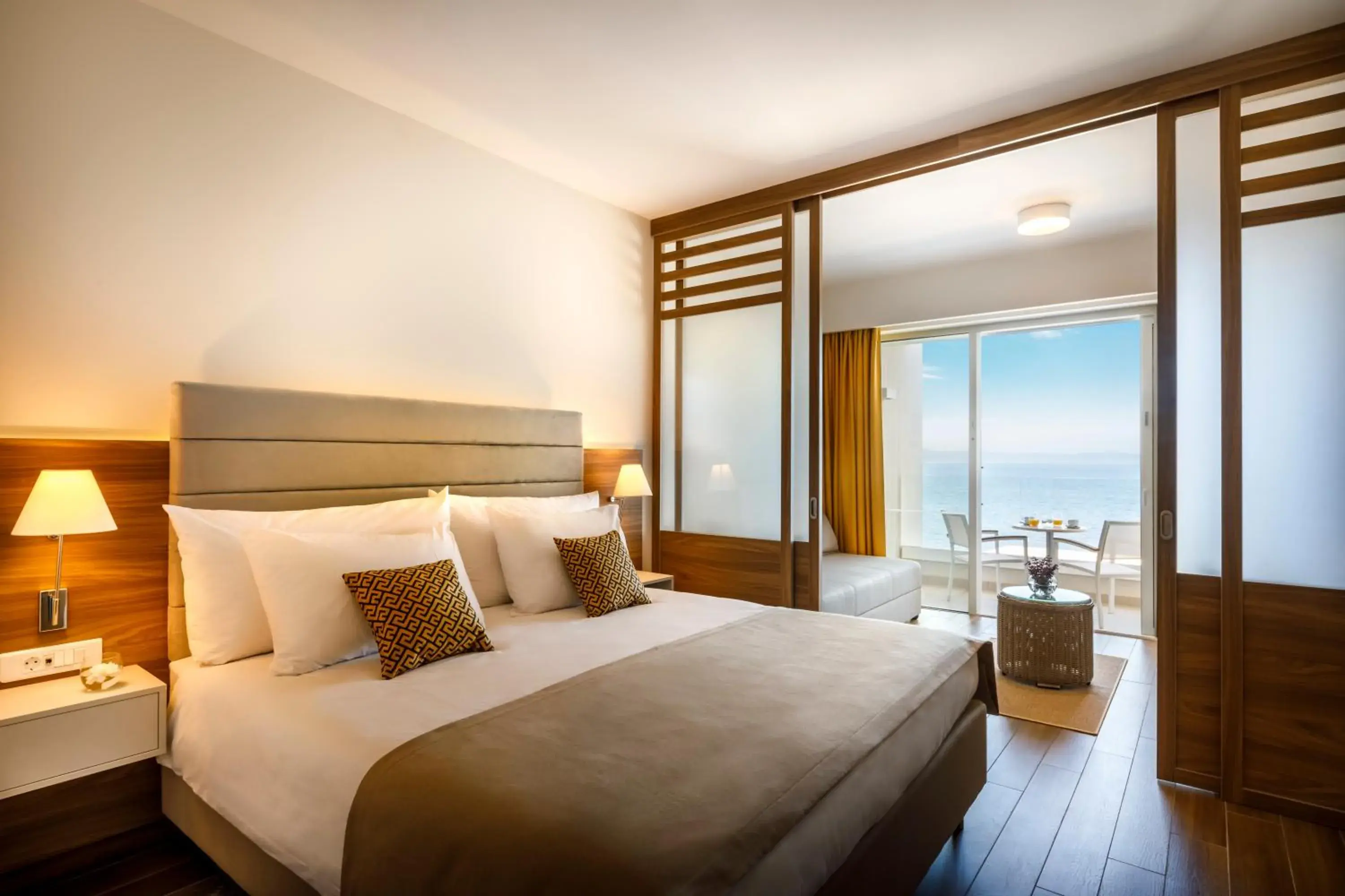 Bedroom, Bed in Valamar Bellevue Resort Bedroom, Bed in Valamar Bellevue Resort