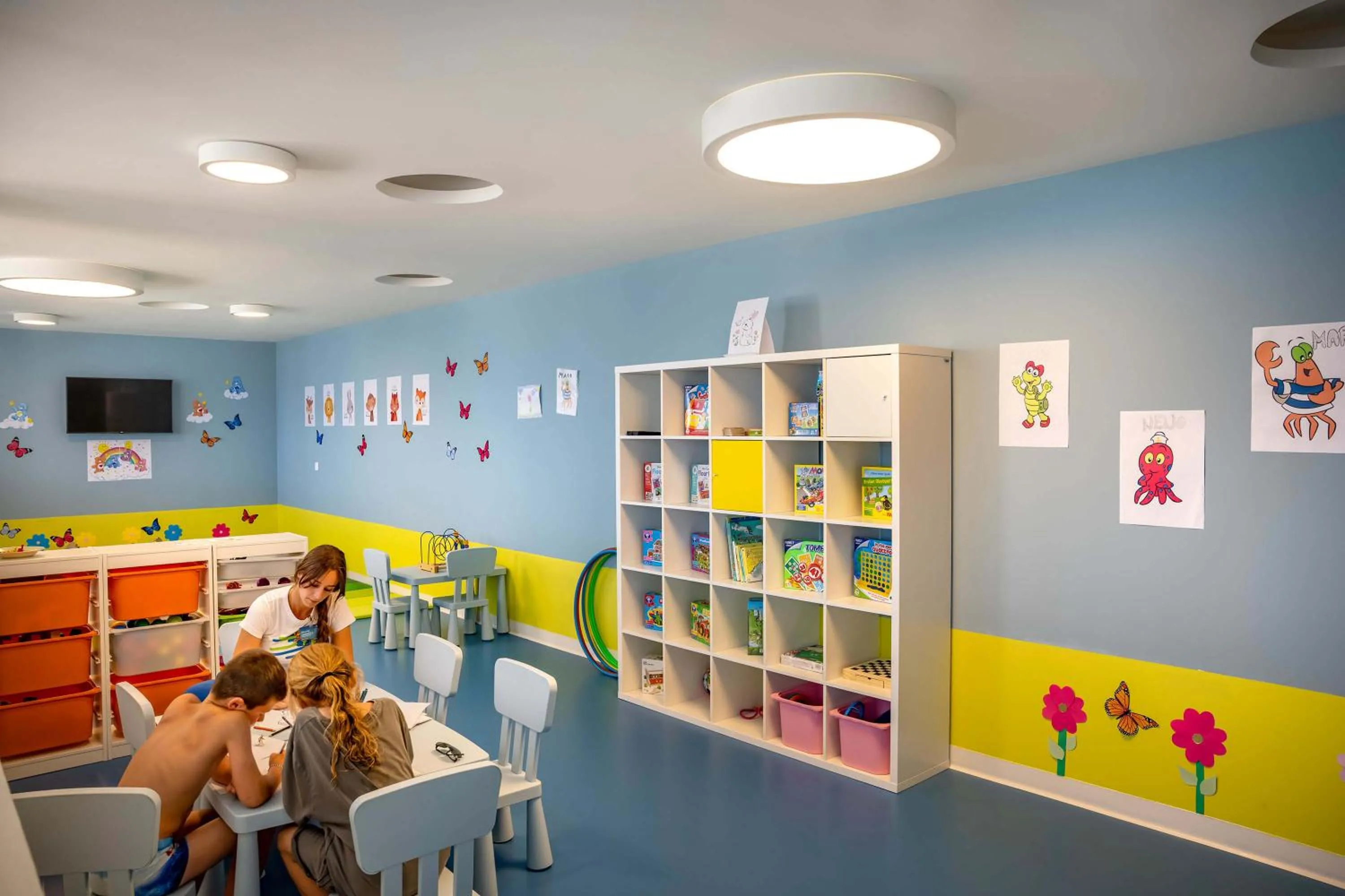 Kids's club in Valamar Bellevue Resort