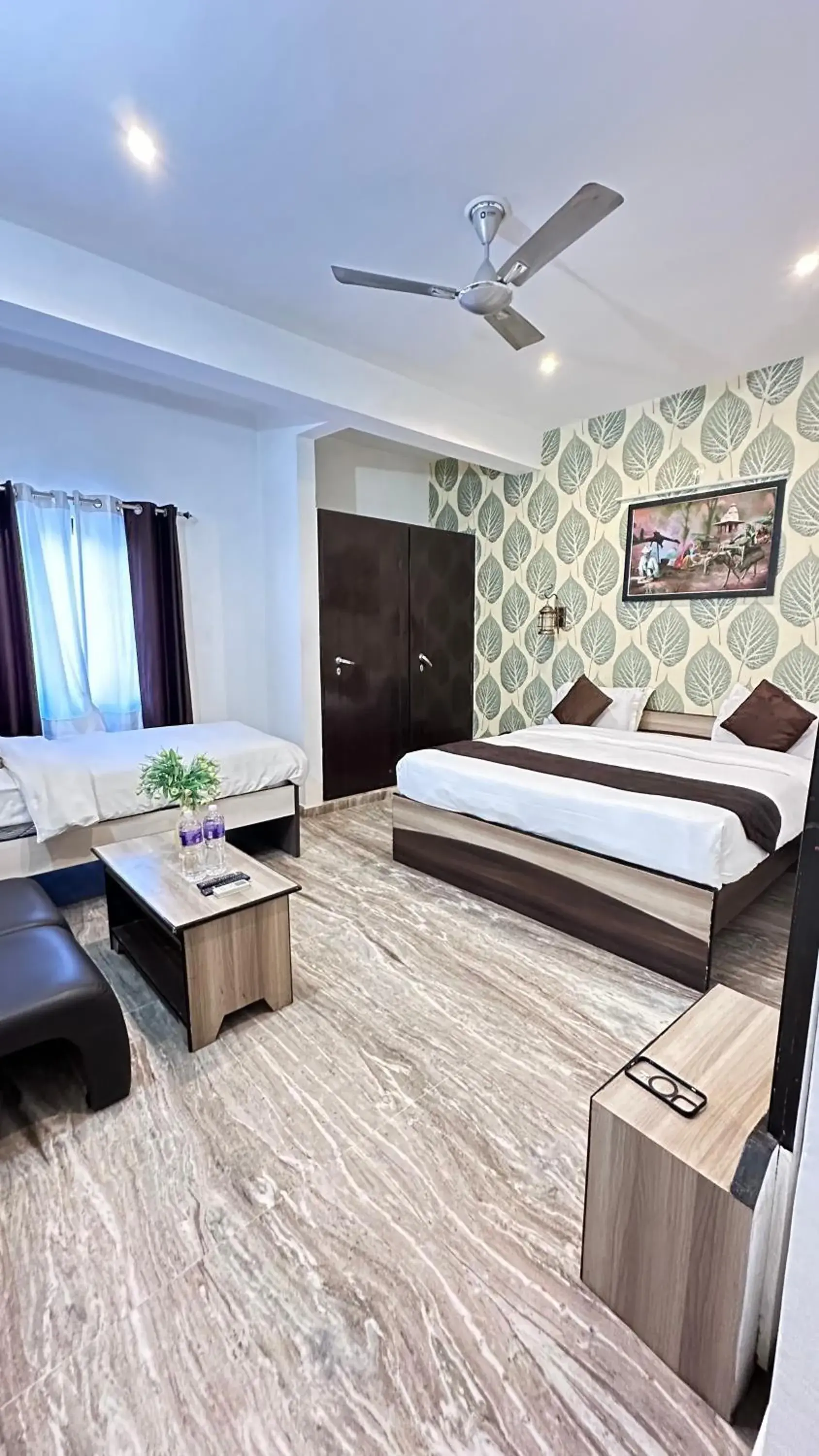 Bed in Nahargarh Palace Hotel Bed in Nahargarh Palace Hotel