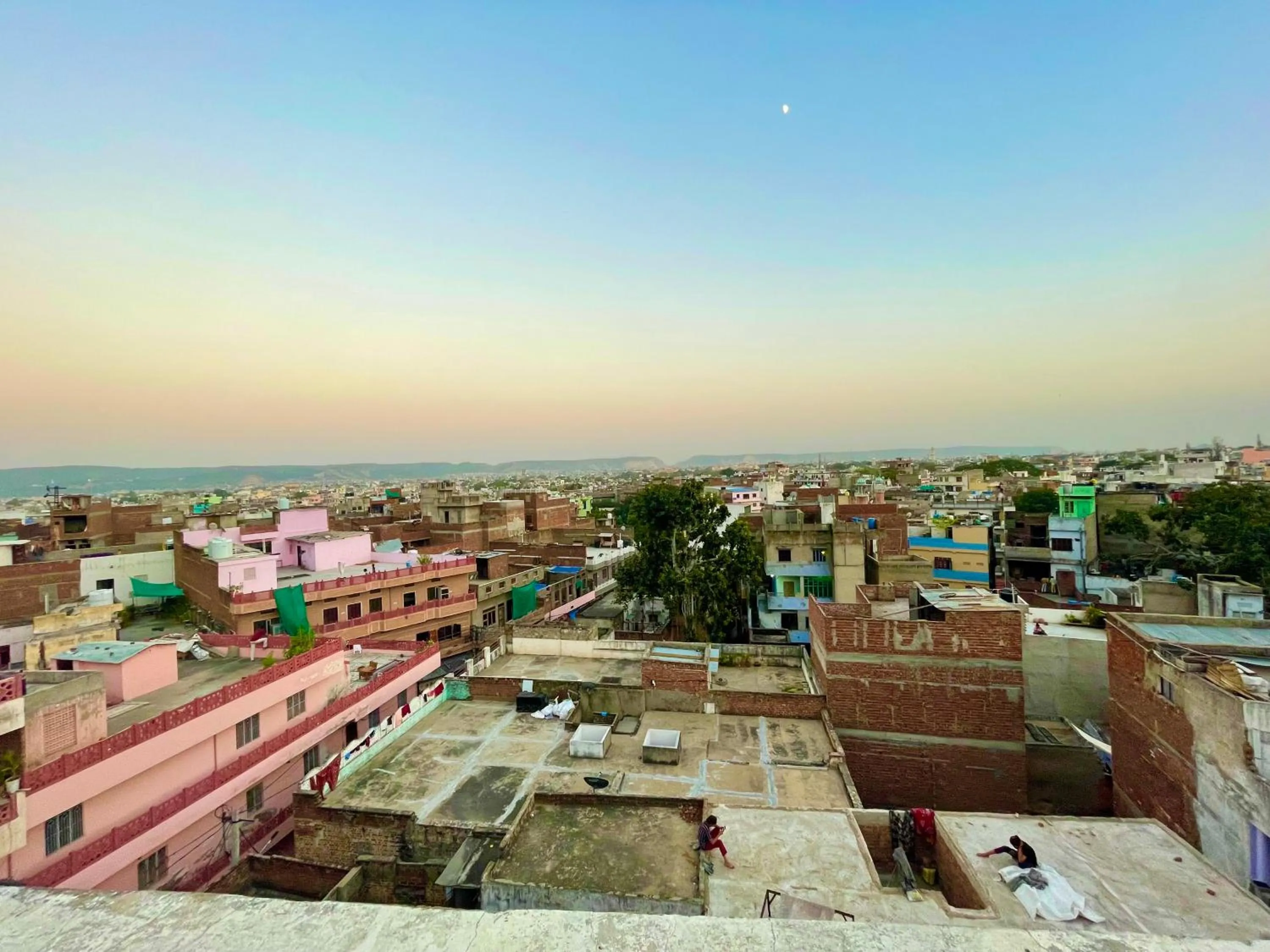 City view in Nahargarh Palace Hotel