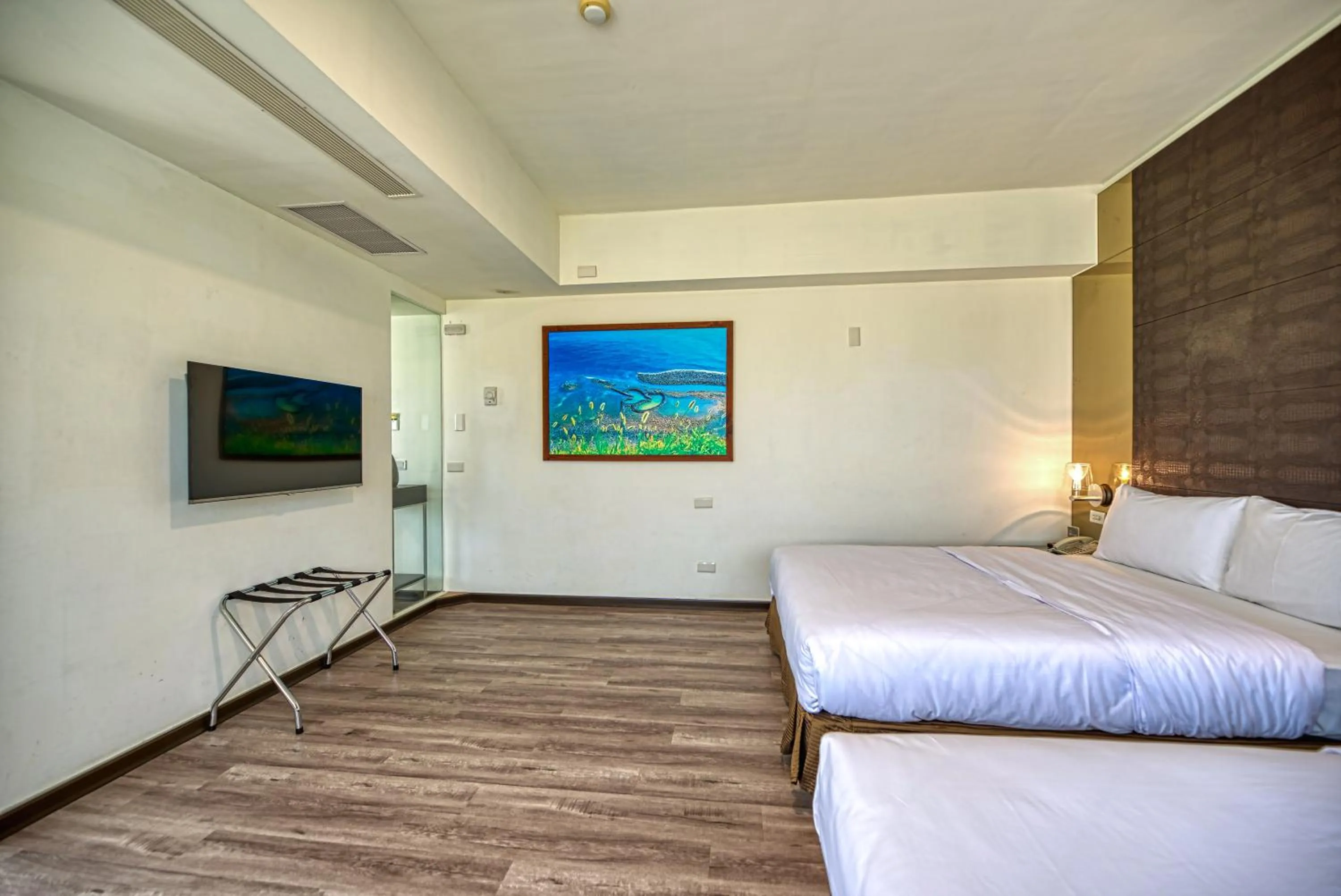 Bed in Jih Lih Hotel