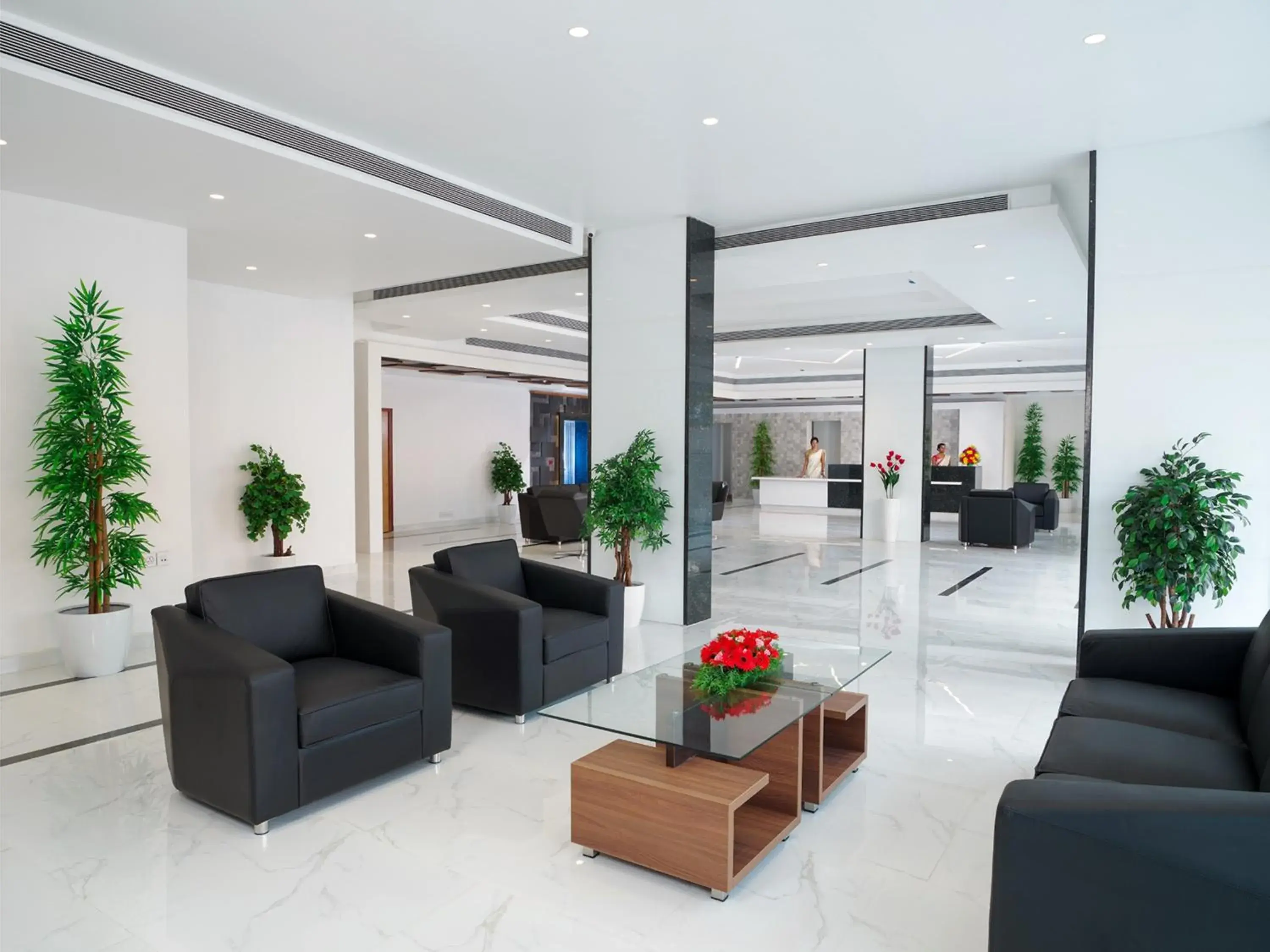 Lobby or reception in The Central Residency Lobby or reception in The Central Residency