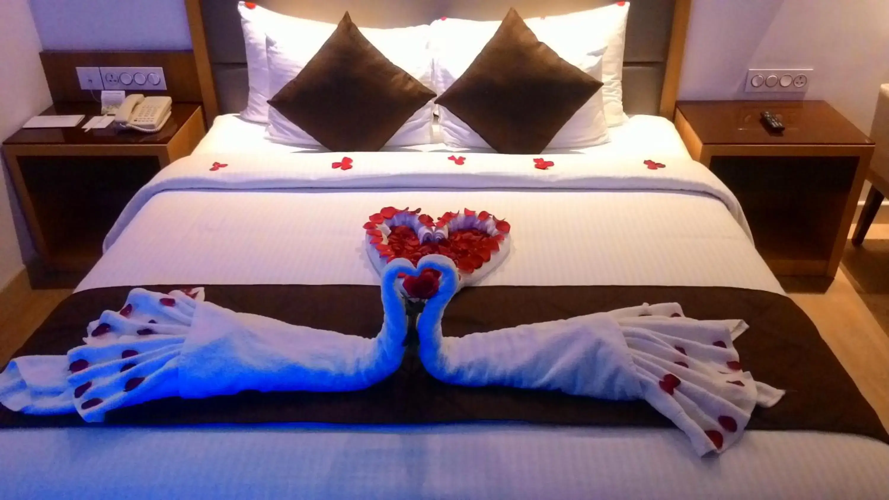 Night, Bed in The Central Residency Night, Bed in The Central Residency