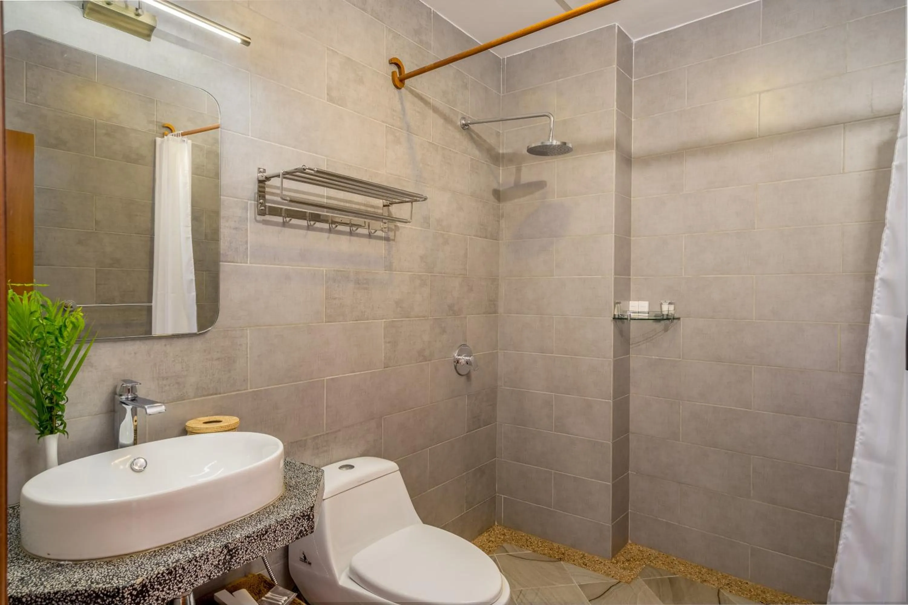Shower in Savada Angkor Boutique Hotel