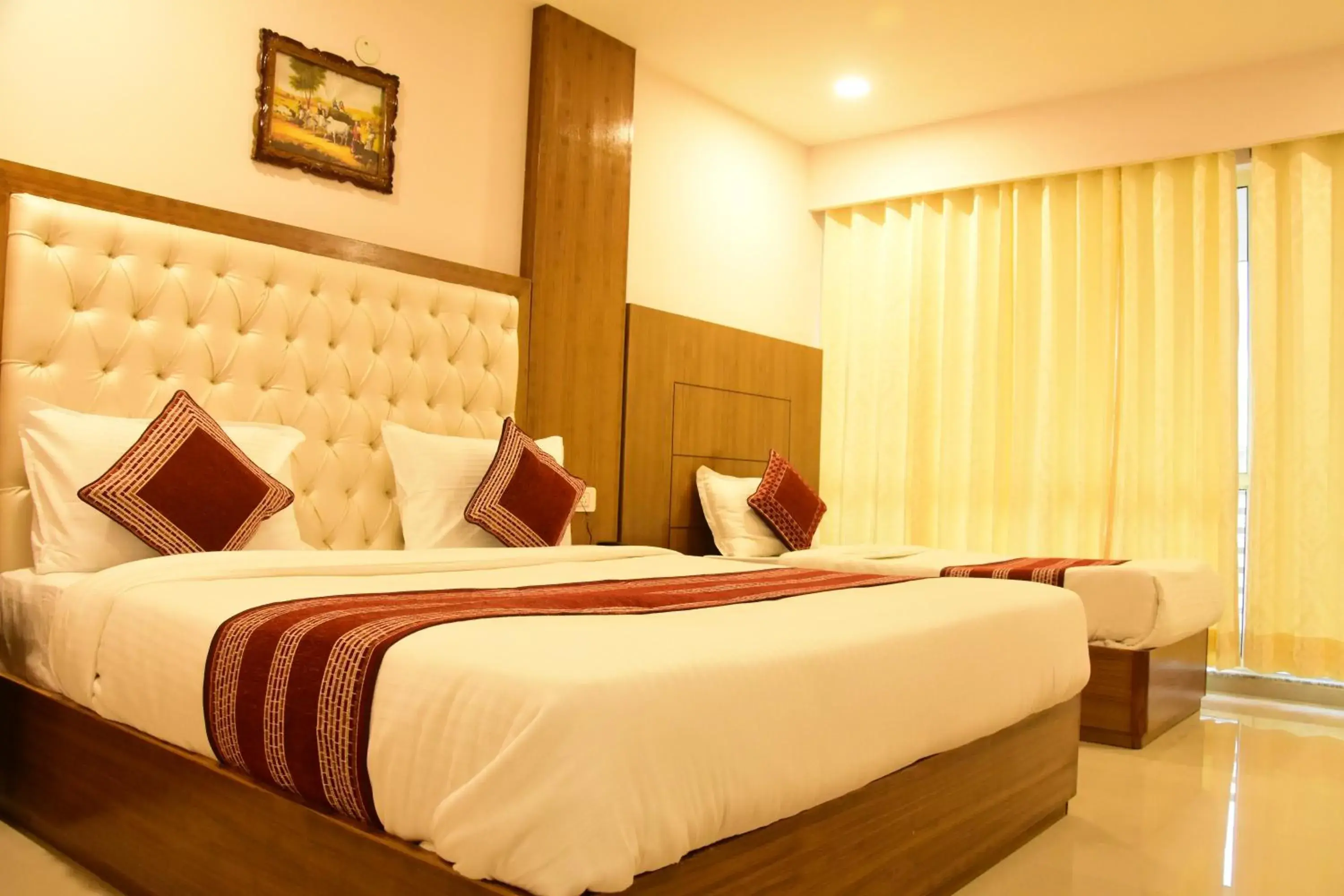 Bedroom, Bed in Rama Trident, Katra Bedroom, Bed in Rama Trident, Katra