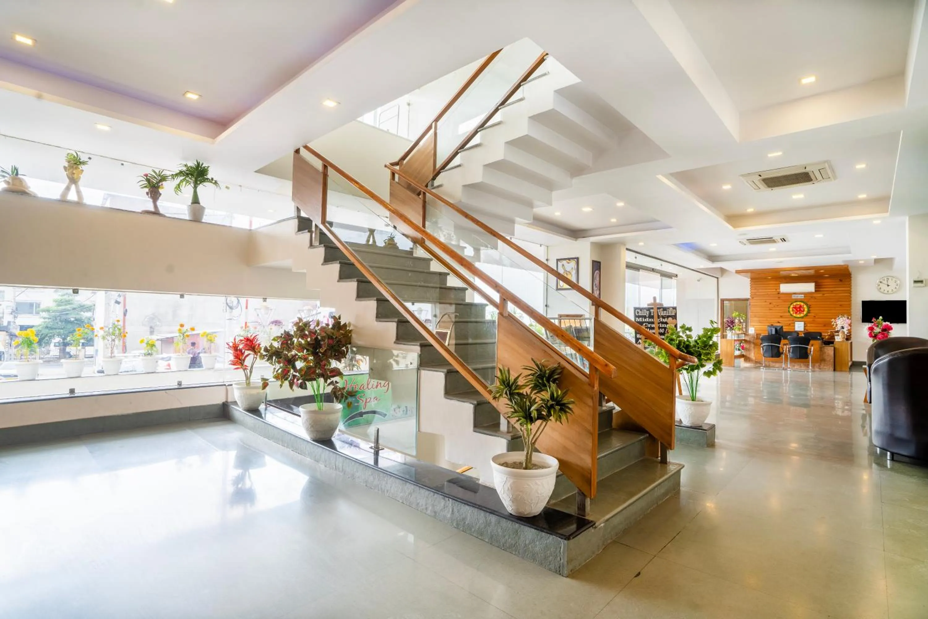 Lobby or reception in Rama Trident, Katra