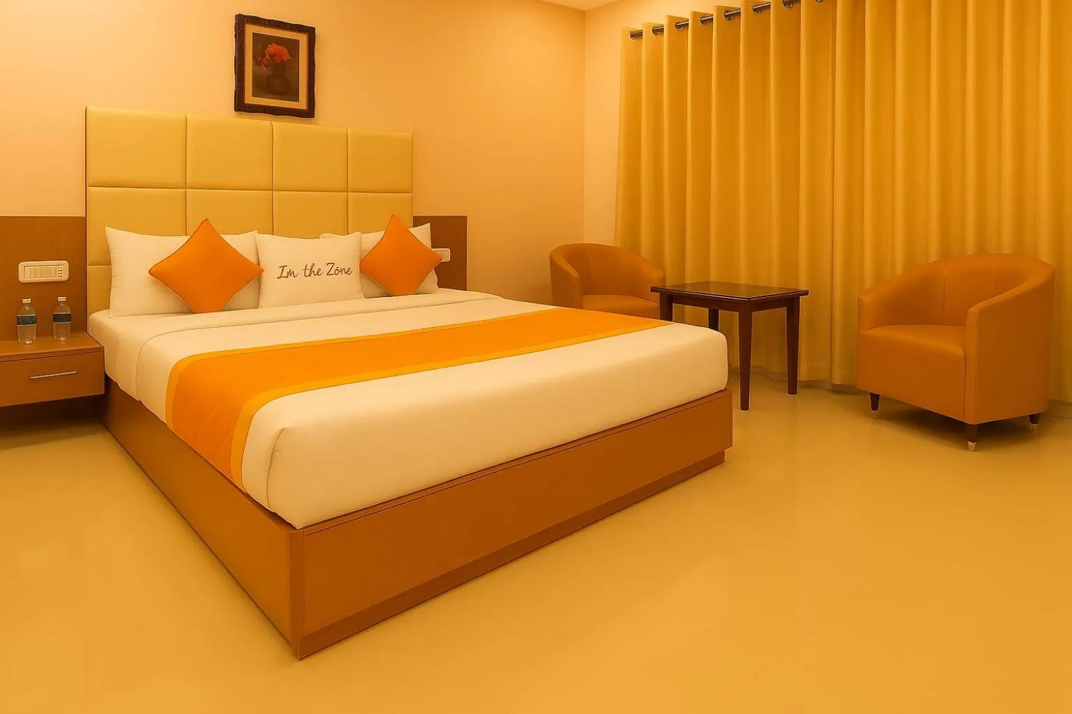 Bedroom, Bed in Rama Trident, Katra