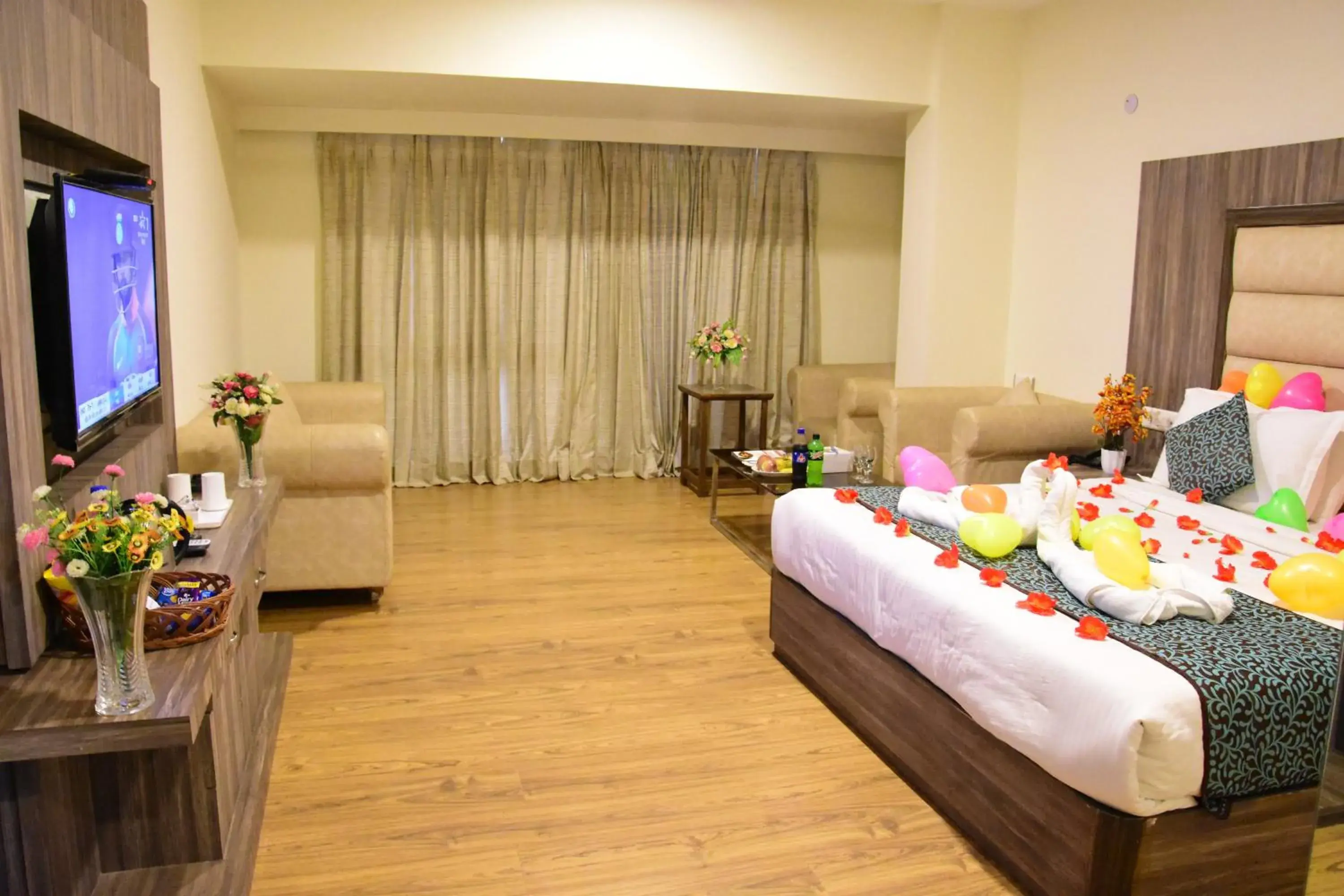 TV and multimedia, Bed in Rama Trident, Katra TV and multimedia, Bed in Rama Trident, Katra