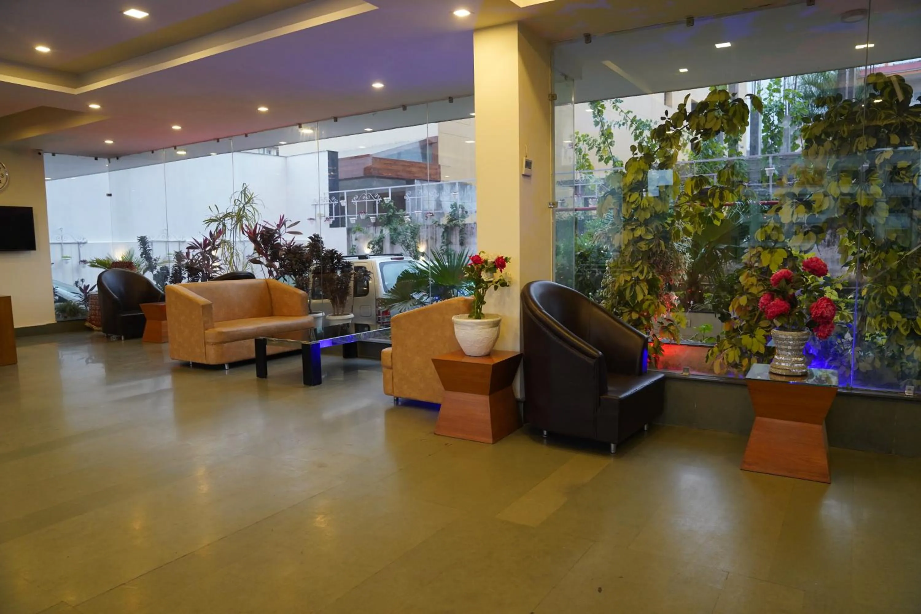Lobby or reception in Rama Trident, Katra