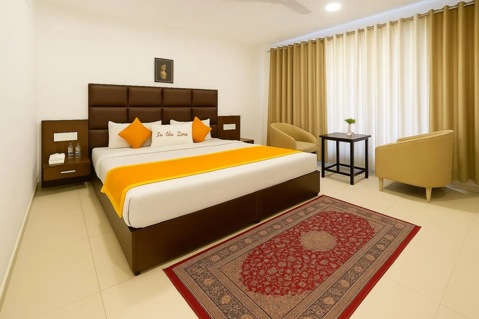 Bedroom, Bed in Rama Trident, Katra