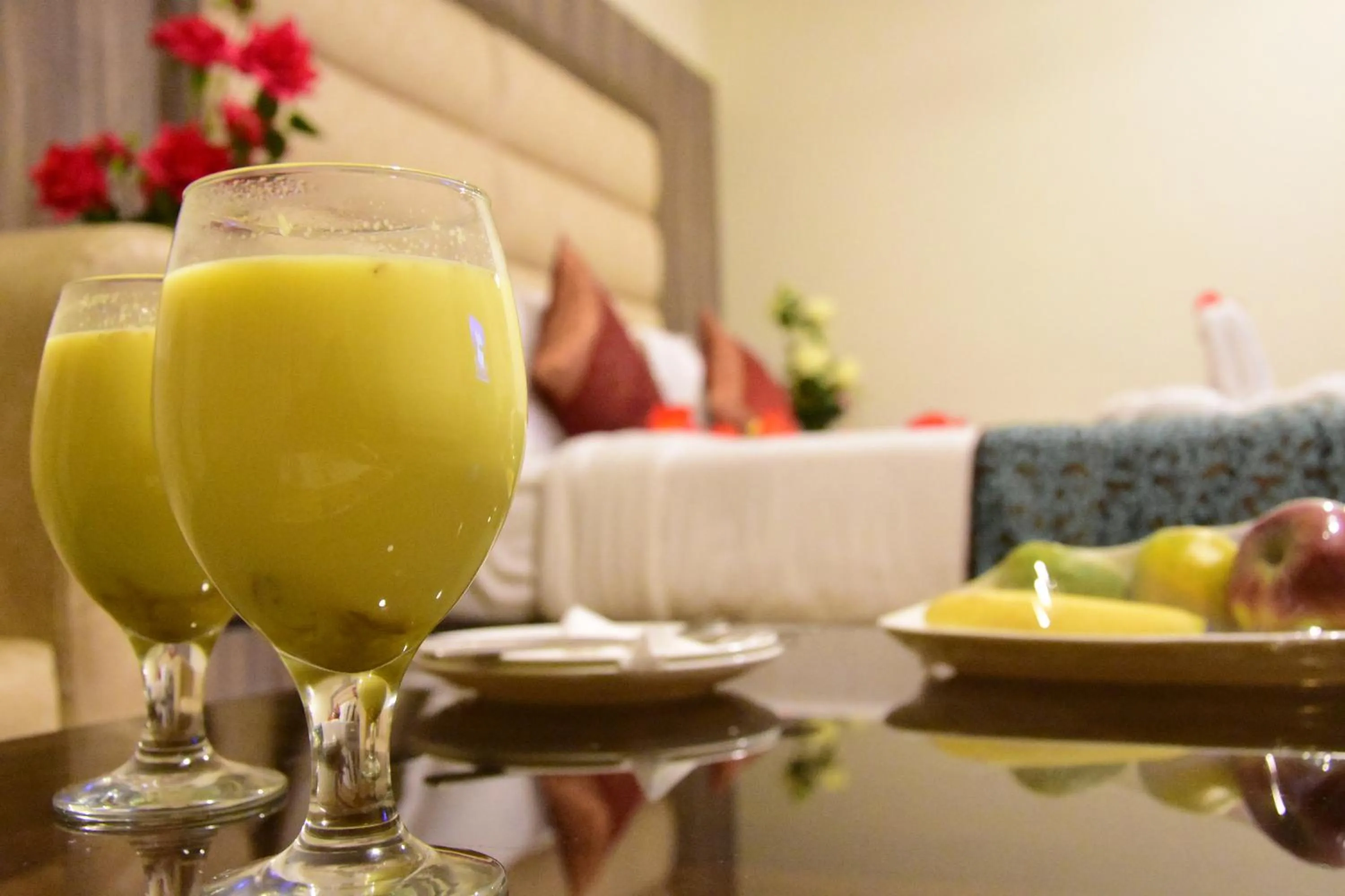 Dining area in Rama Trident, Katra