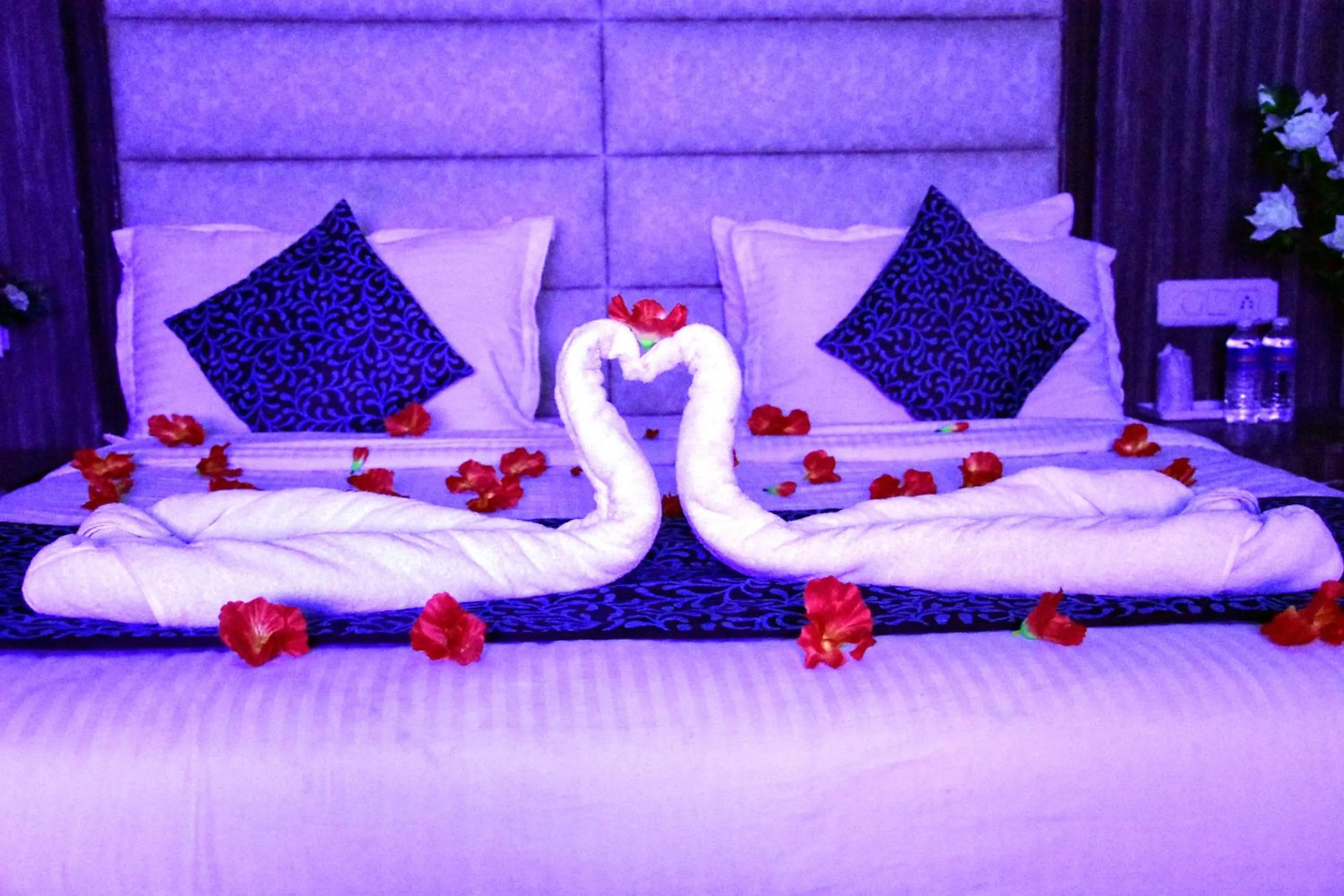 Bedroom, Bed in Rama Trident, Katra