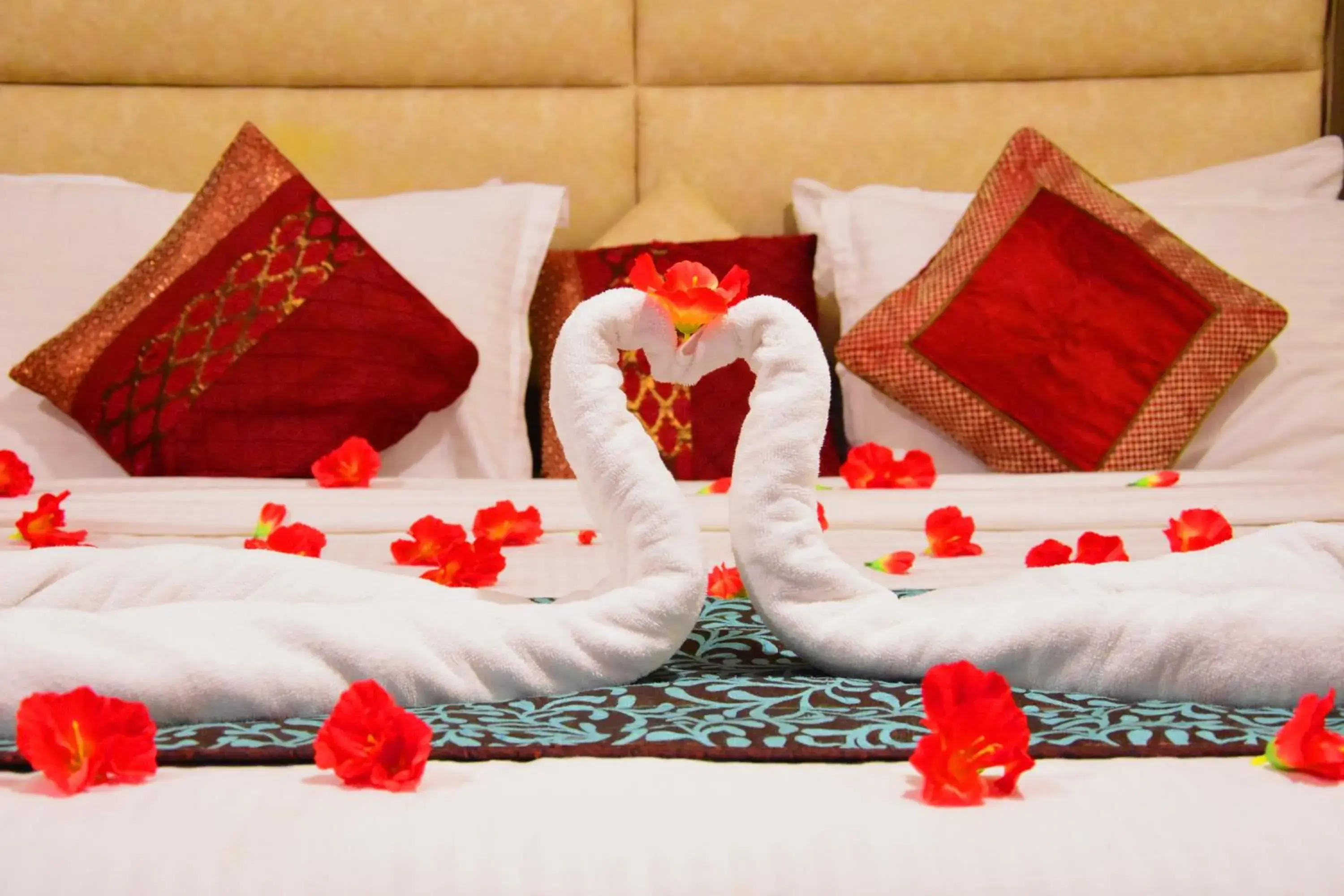 Bedroom, Bed in Rama Trident, Katra Bedroom, Bed in Rama Trident, Katra