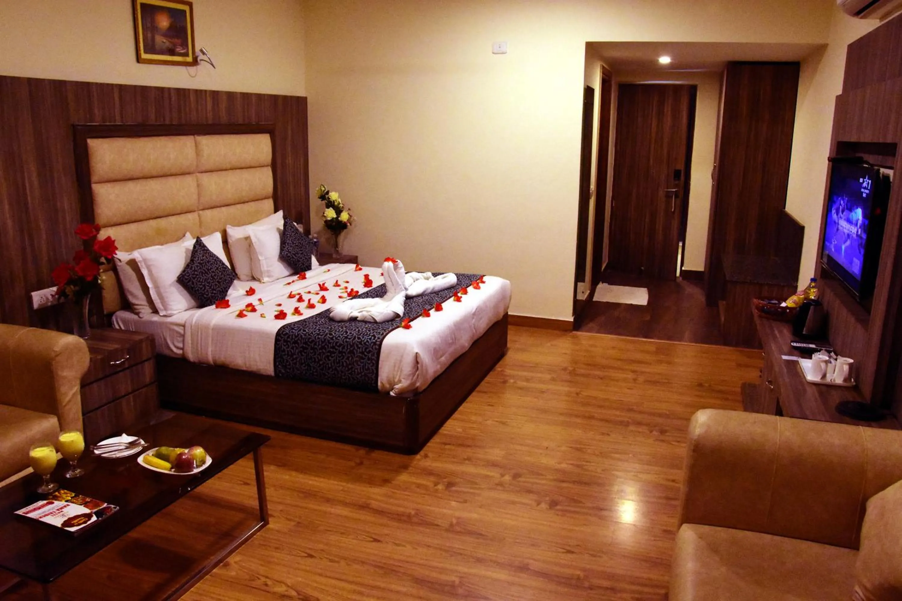 bunk bed, Bed in Rama Trident, Katra