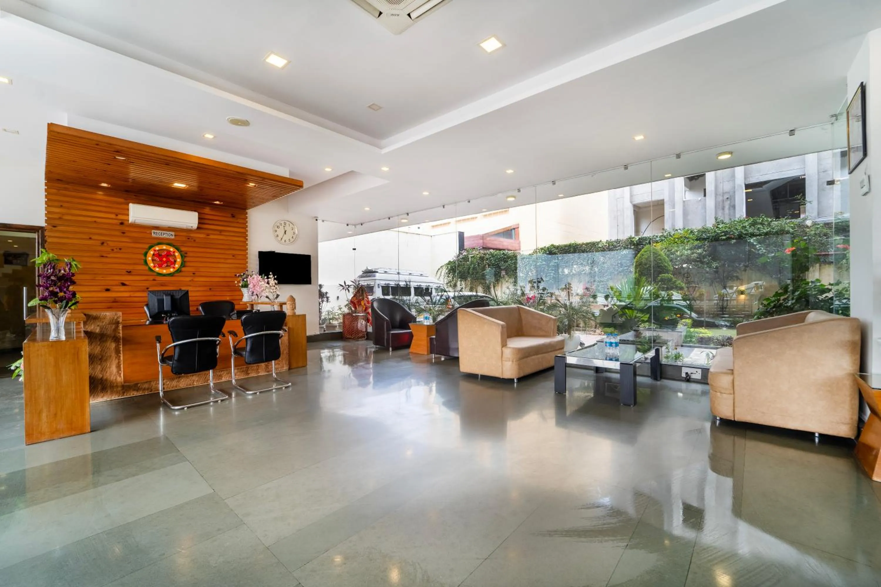 Lobby or reception in Rama Trident, Katra