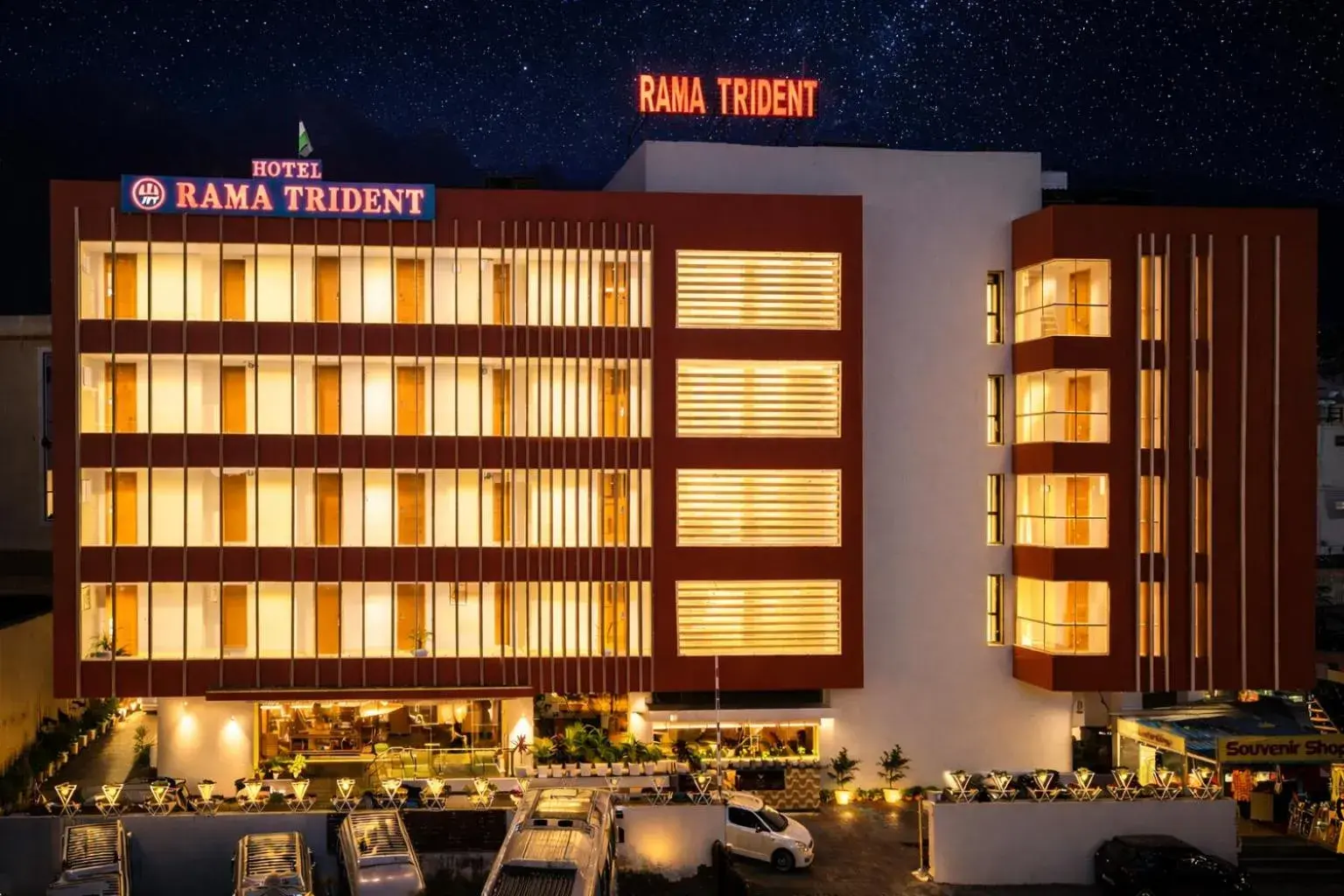 Facade/entrance in Rama Trident, Katra Facade/entrance in Rama Trident, Katra