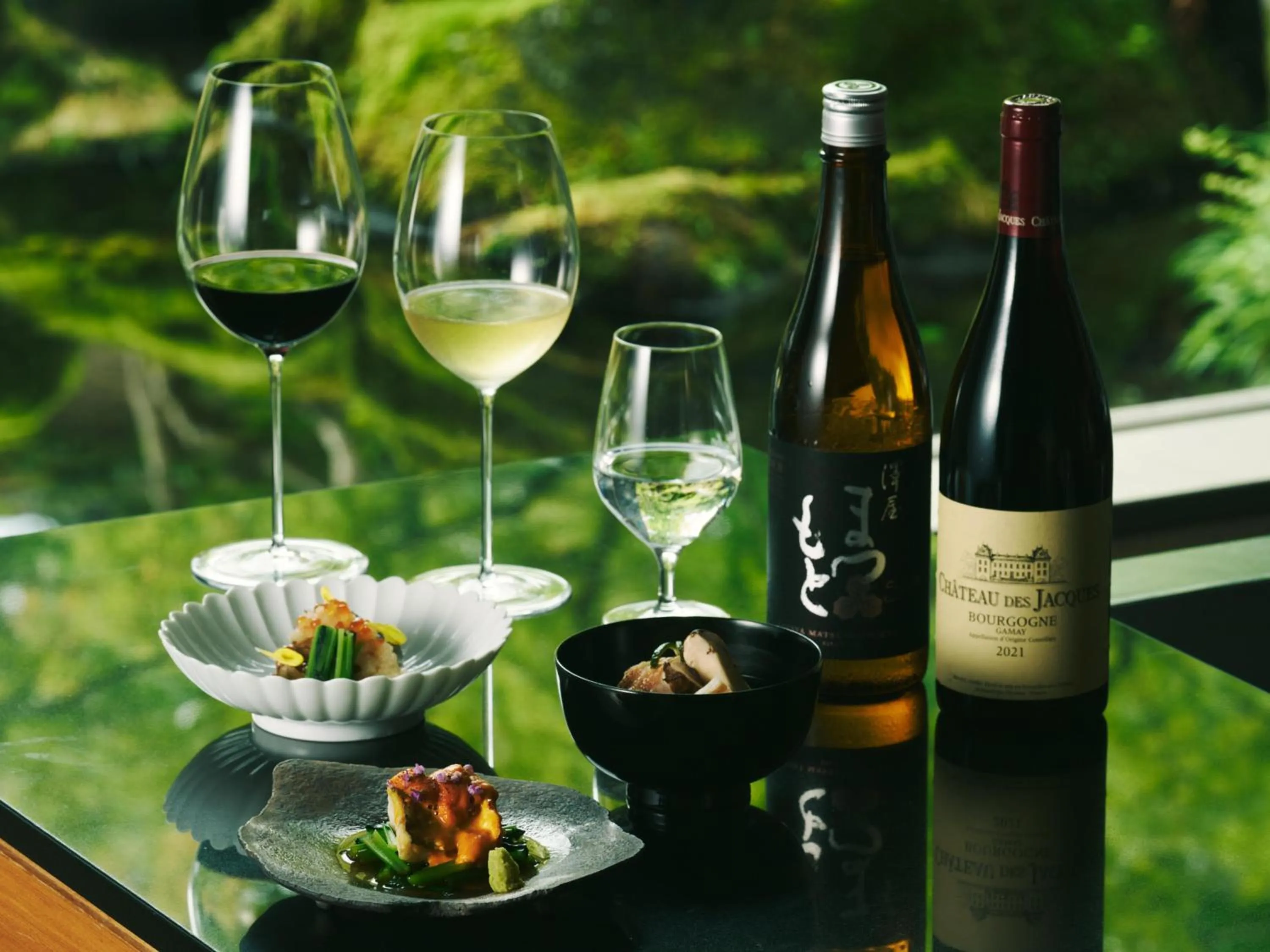 Drinks in Hakone Hisui