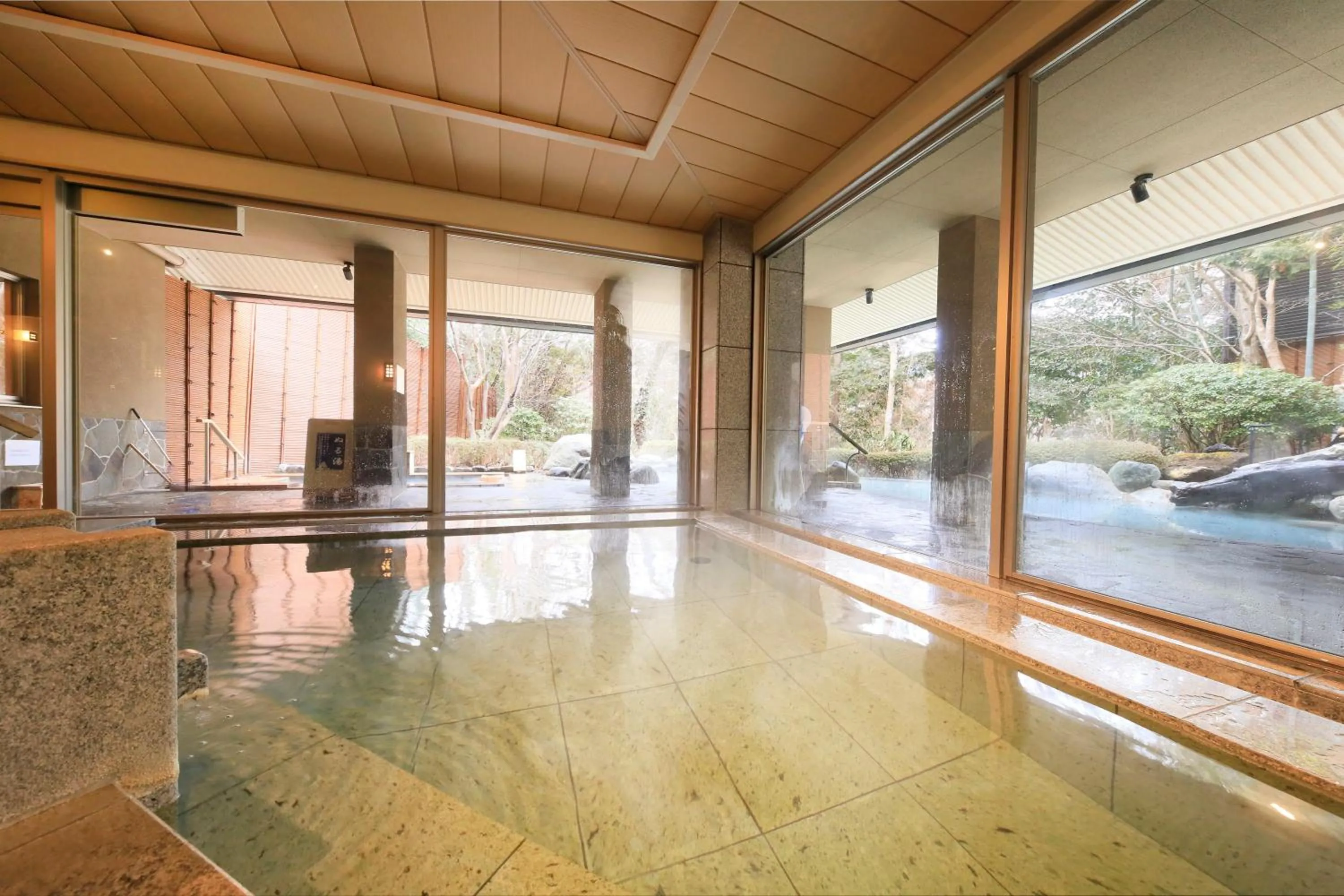 Hot Spring Bath in Hakone Hisui