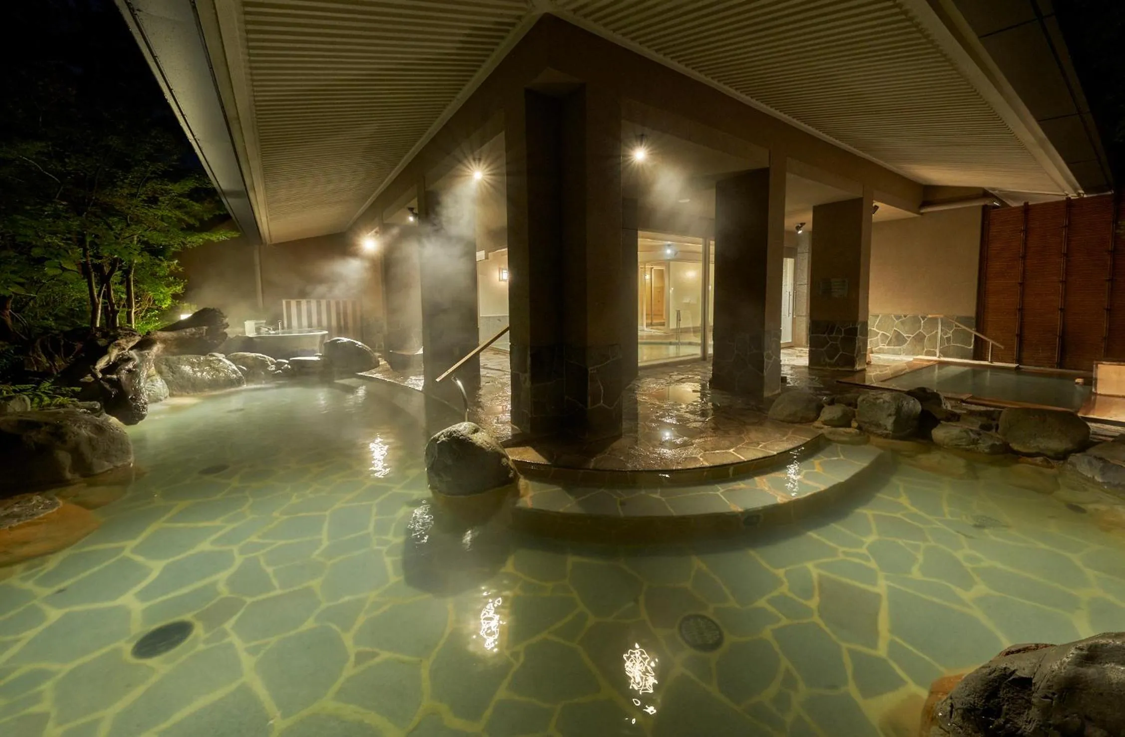 Hot Spring Bath in Hakone Hisui