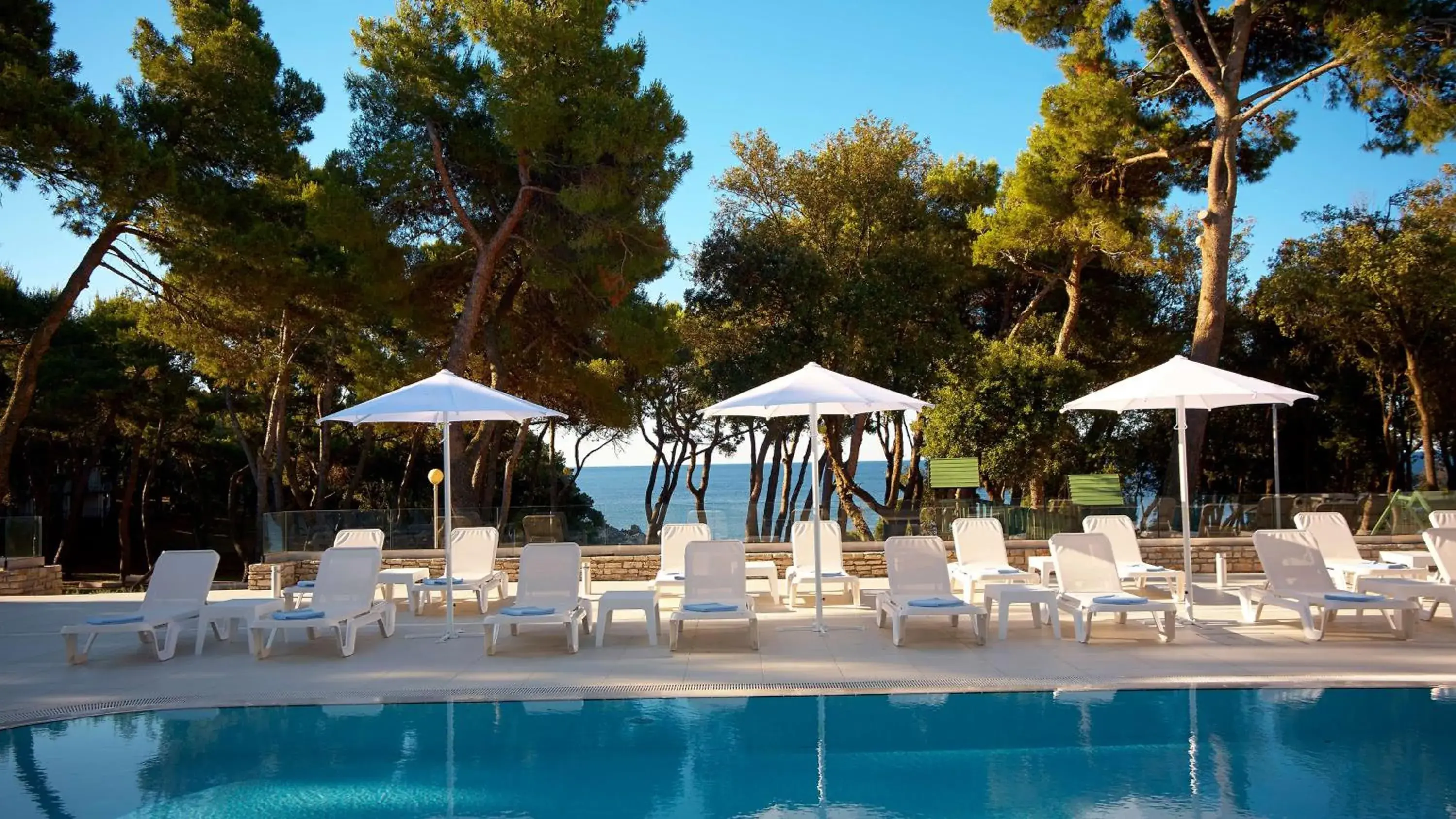 Pool view in Park Plaza Arena Pula Pool view in Park Plaza Arena Pula