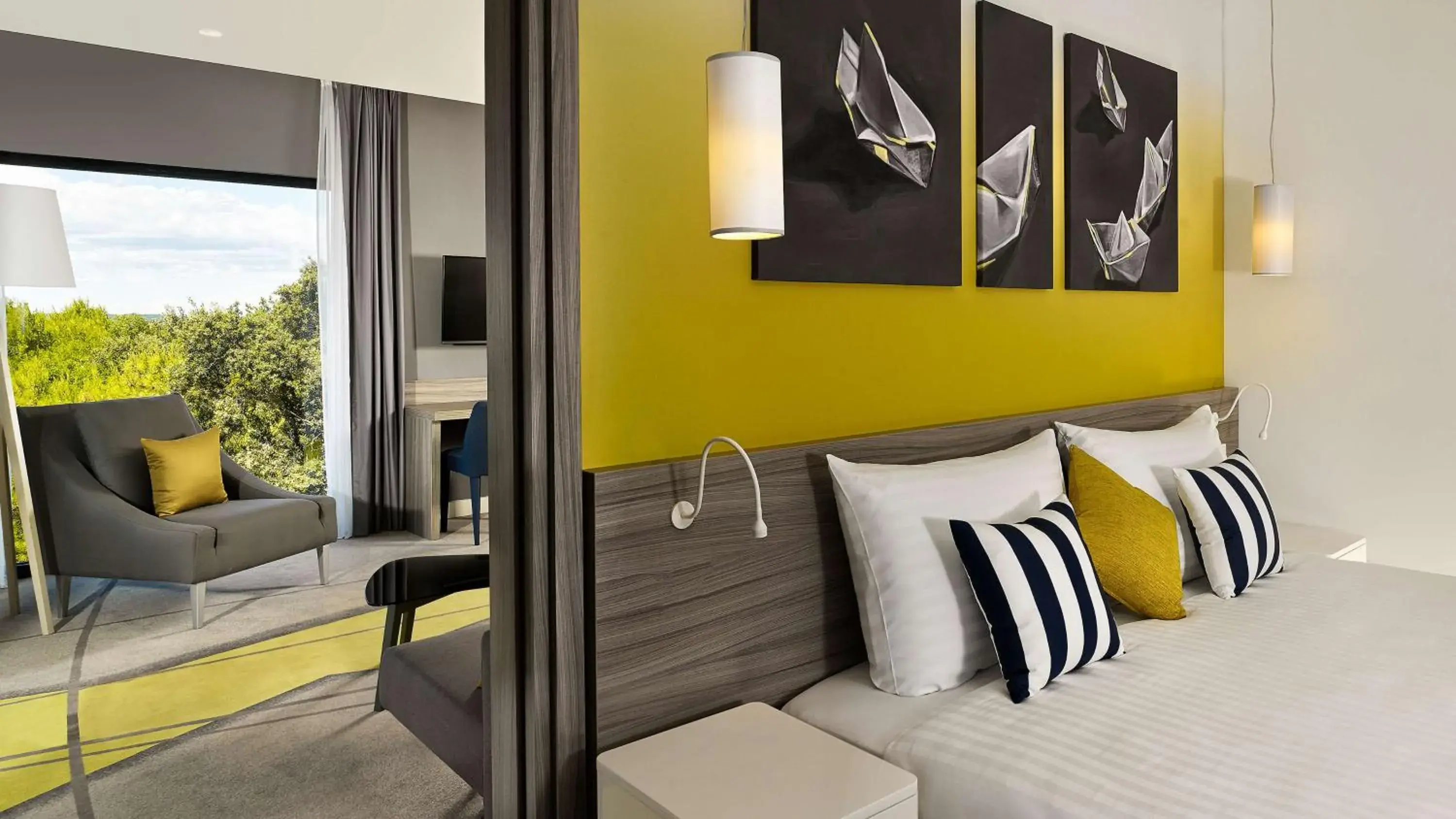One-Bedroom Suite with Balcony in Park Plaza Arena Pula One-Bedroom Suite with Balcony in Park Plaza Arena Pula