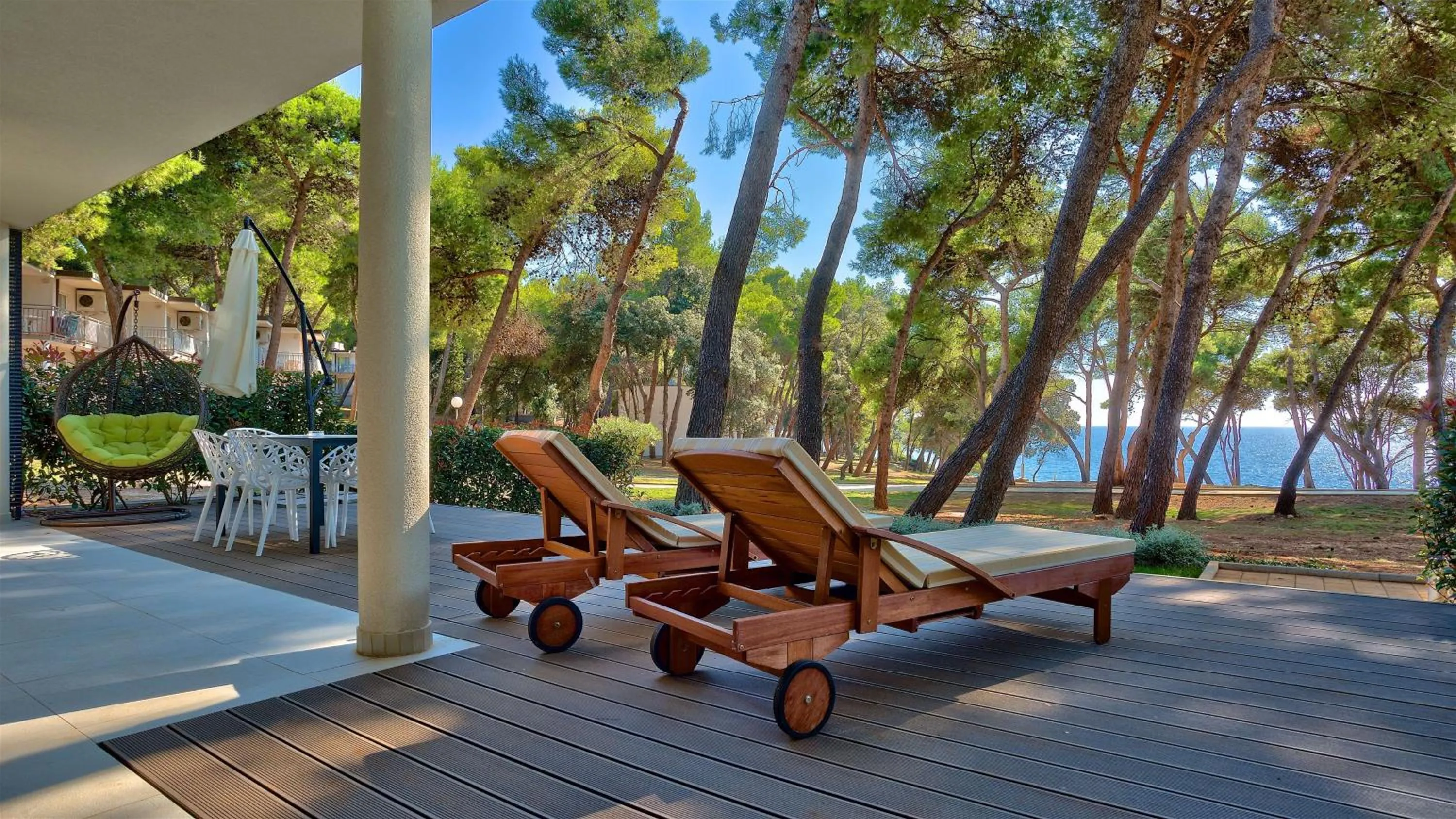 Patio in Park Plaza Arena Pula