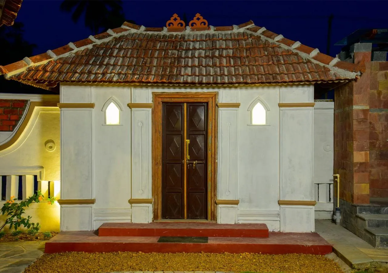 Facade/entrance in Kumarakom Tharavadu - A Heritage Hotel, Kumarakom By Perfect Stays