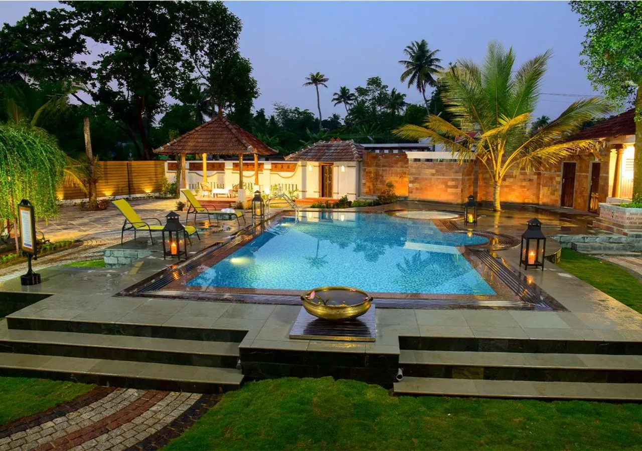 Property building in Kumarakom Tharavadu - A Heritage Hotel, Kumarakom By Perfect Stays