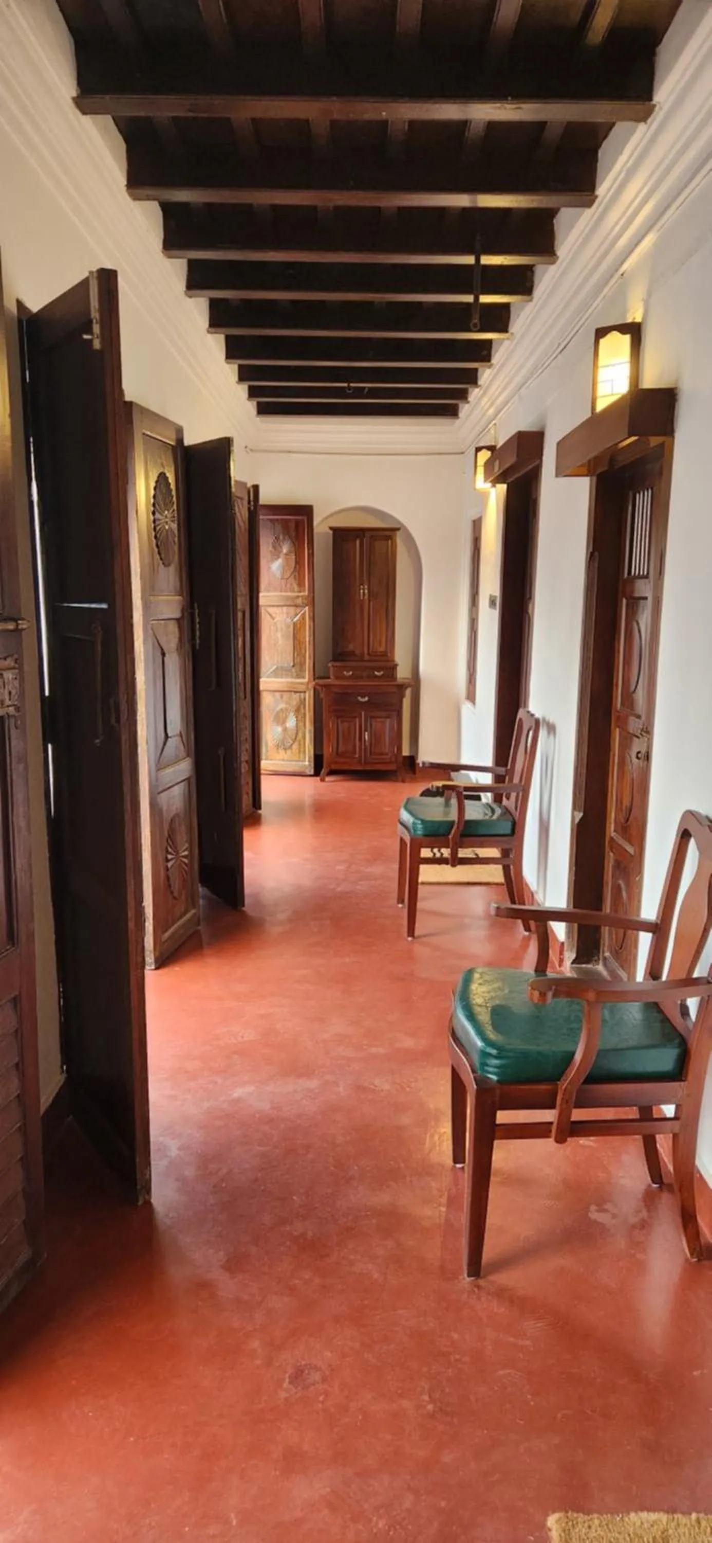 Seating area in Kumarakom Tharavadu - A Heritage Hotel, Kumarakom By Perfect Stays