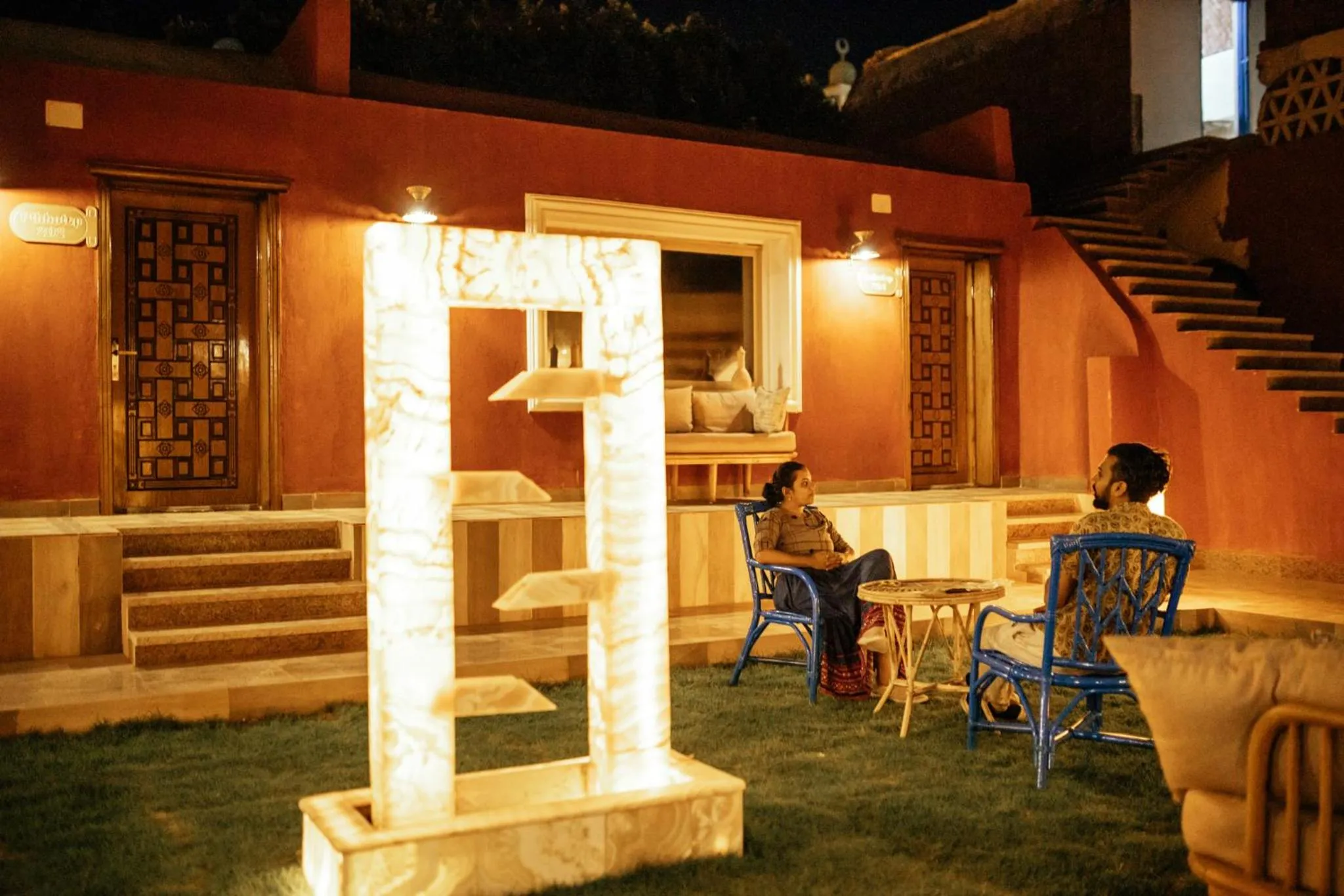 Seating area in Tuya Hotel