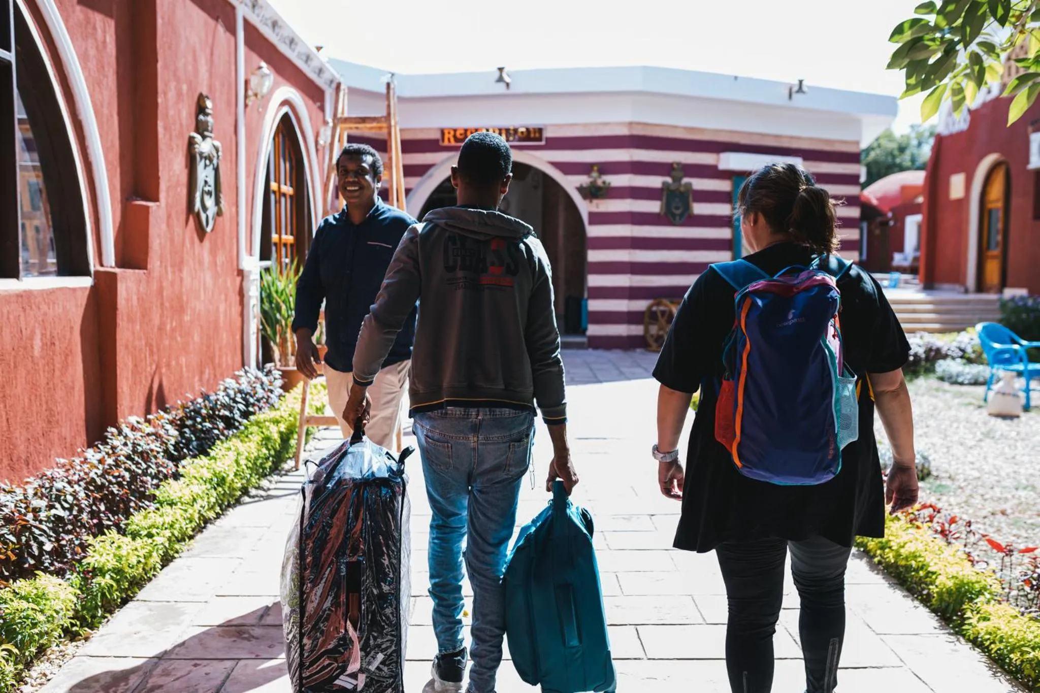 People in Tuya Hotel