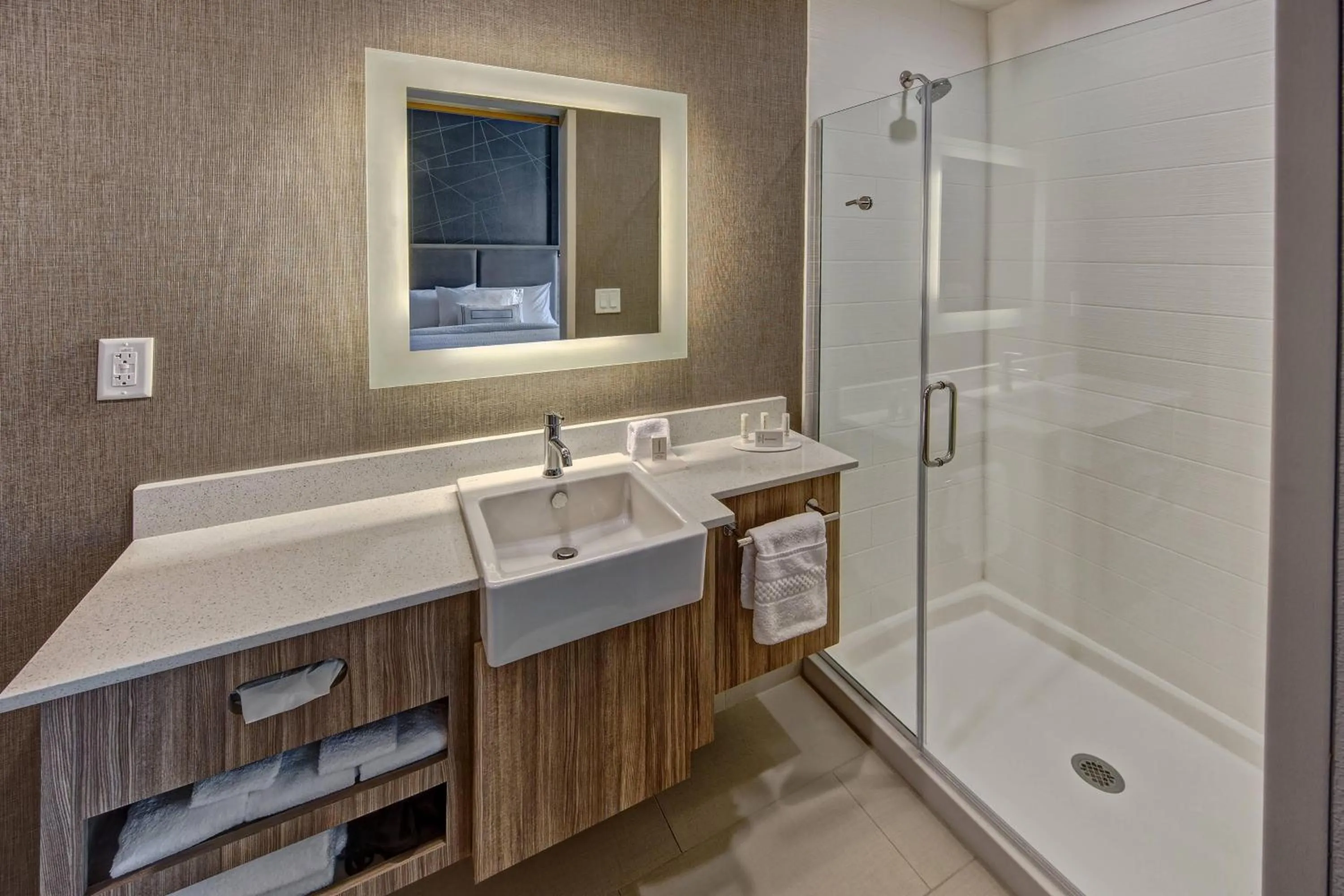 Bathroom in SpringHill Suites by Marriott Amarillo