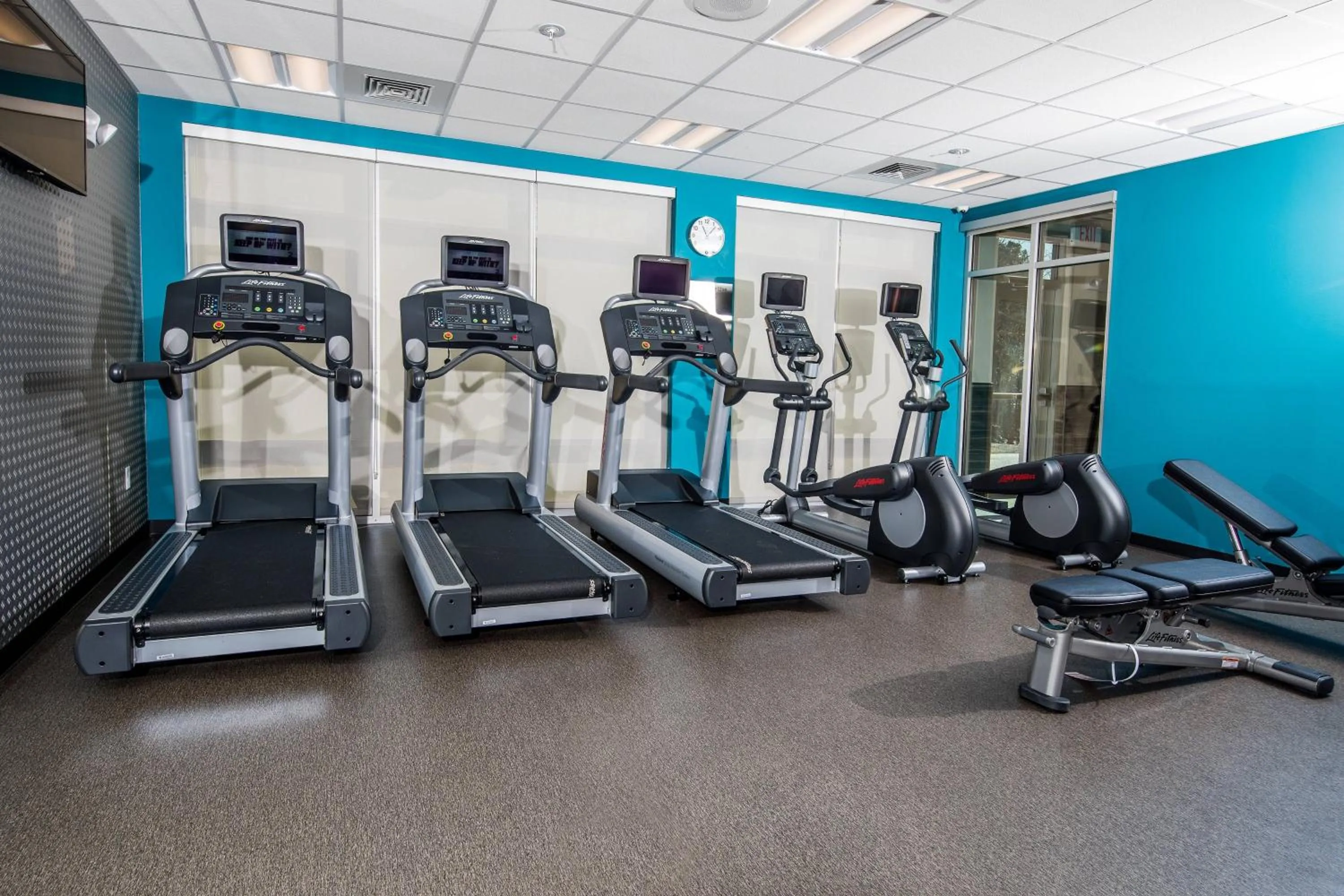 Fitness centre/facilities in Fairfield Inn & Suites by Marriott Florence I-20