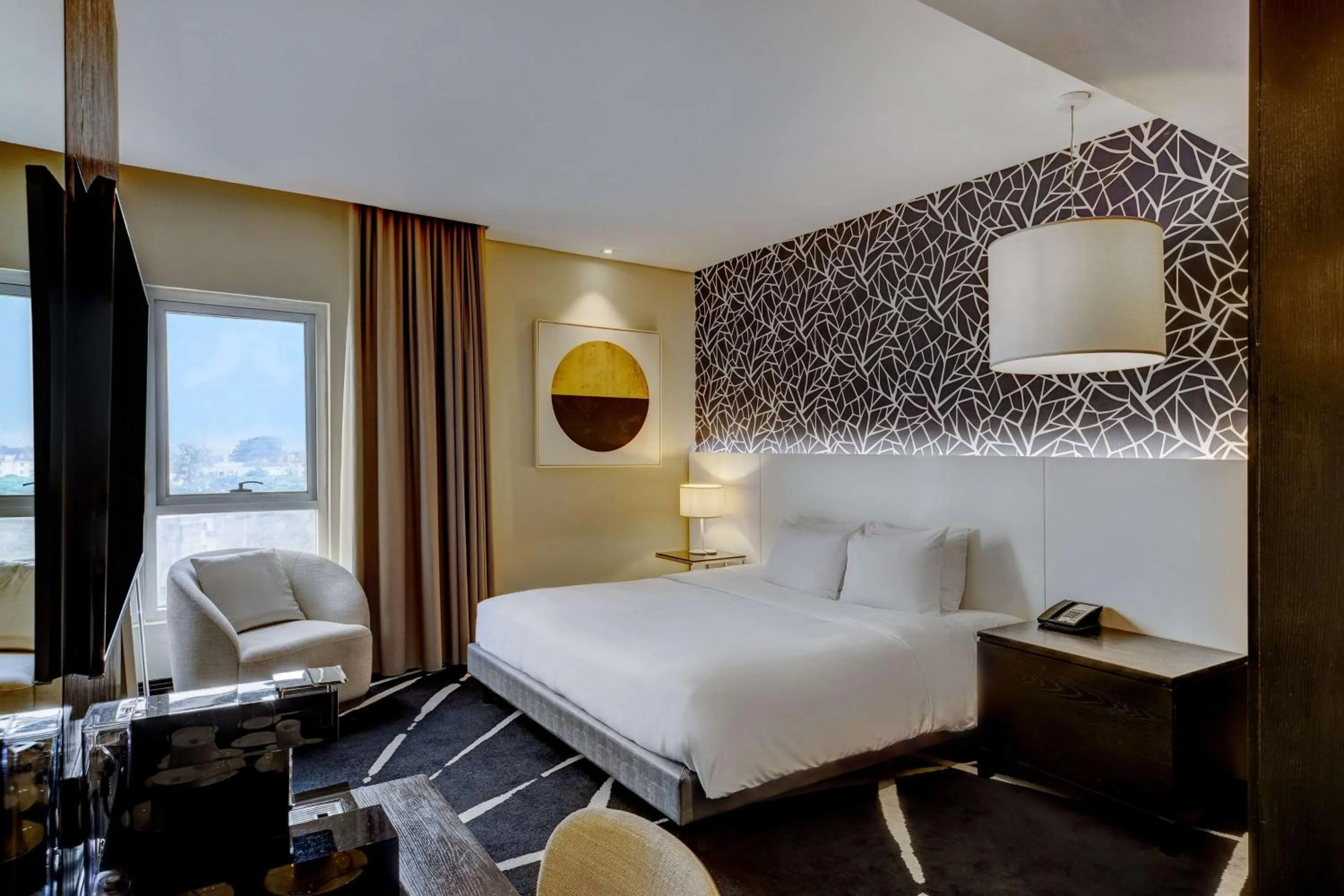 Photo of the whole room, Bed in Radisson Blu Lagos Ikeja