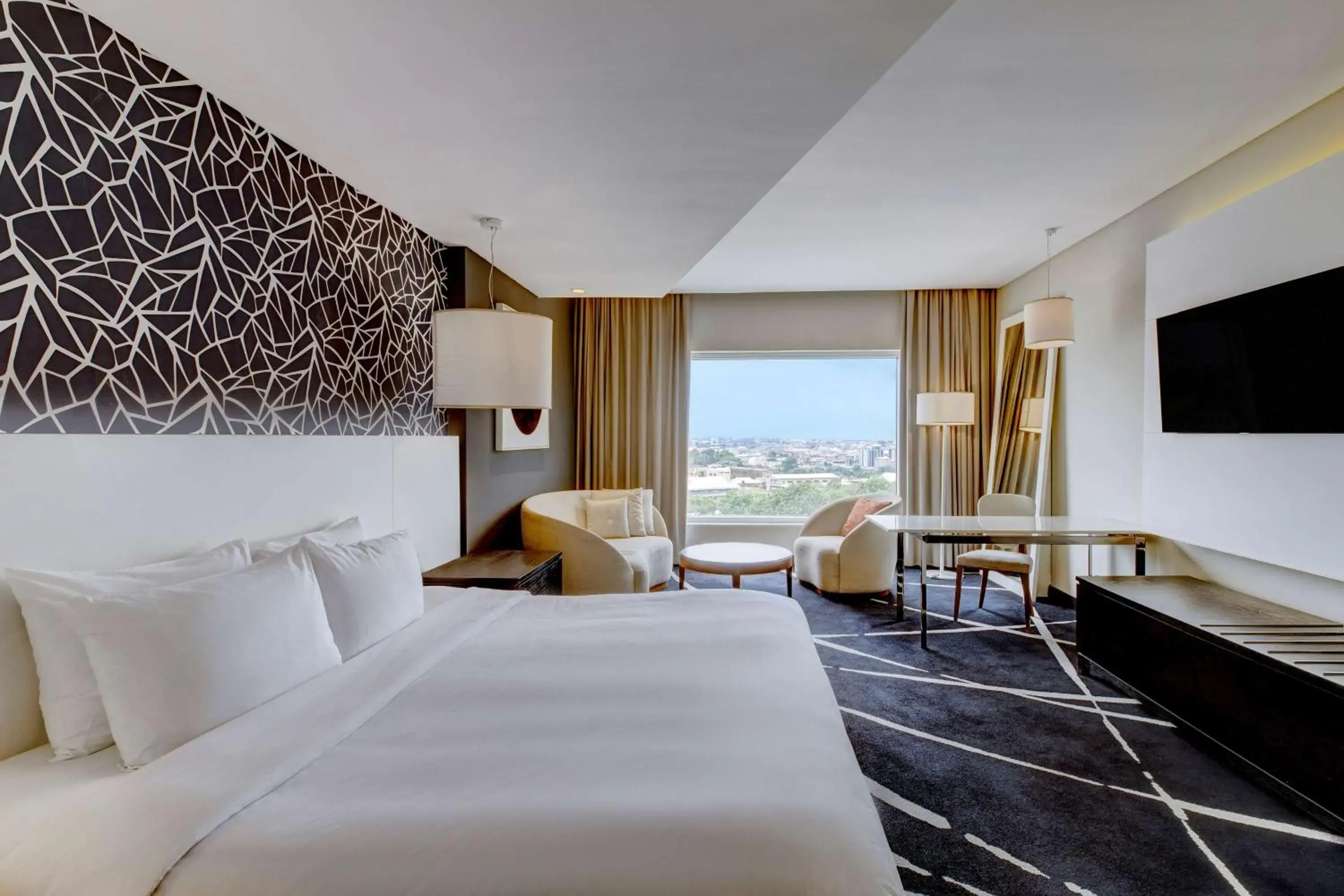 Photo of the whole room, Bed in Radisson Blu Lagos Ikeja Photo of the whole room, Bed in Radisson Blu Lagos Ikeja