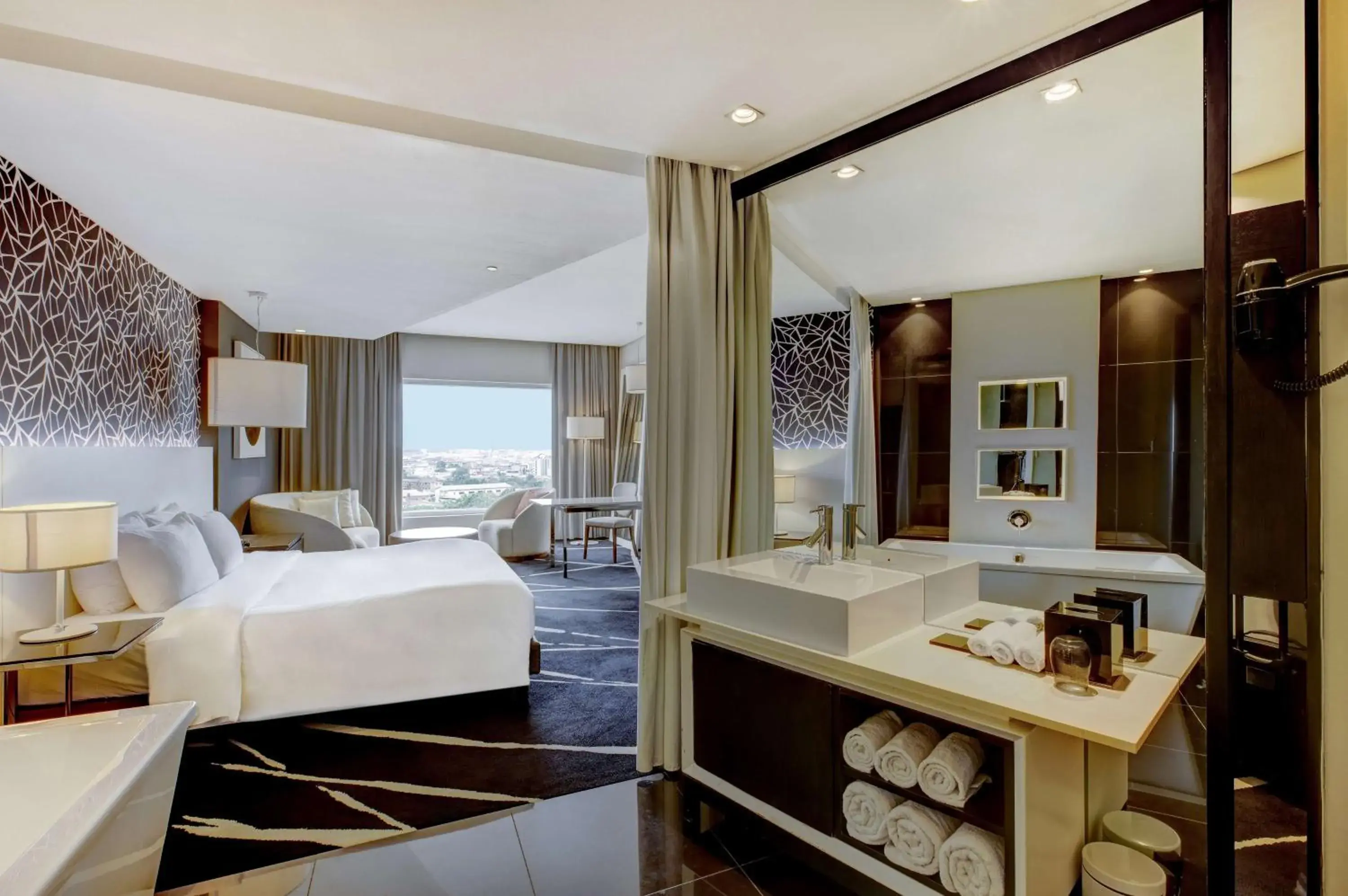 Photo of the whole room, Bed in Radisson Blu Lagos Ikeja Photo of the whole room, Bed in Radisson Blu Lagos Ikeja