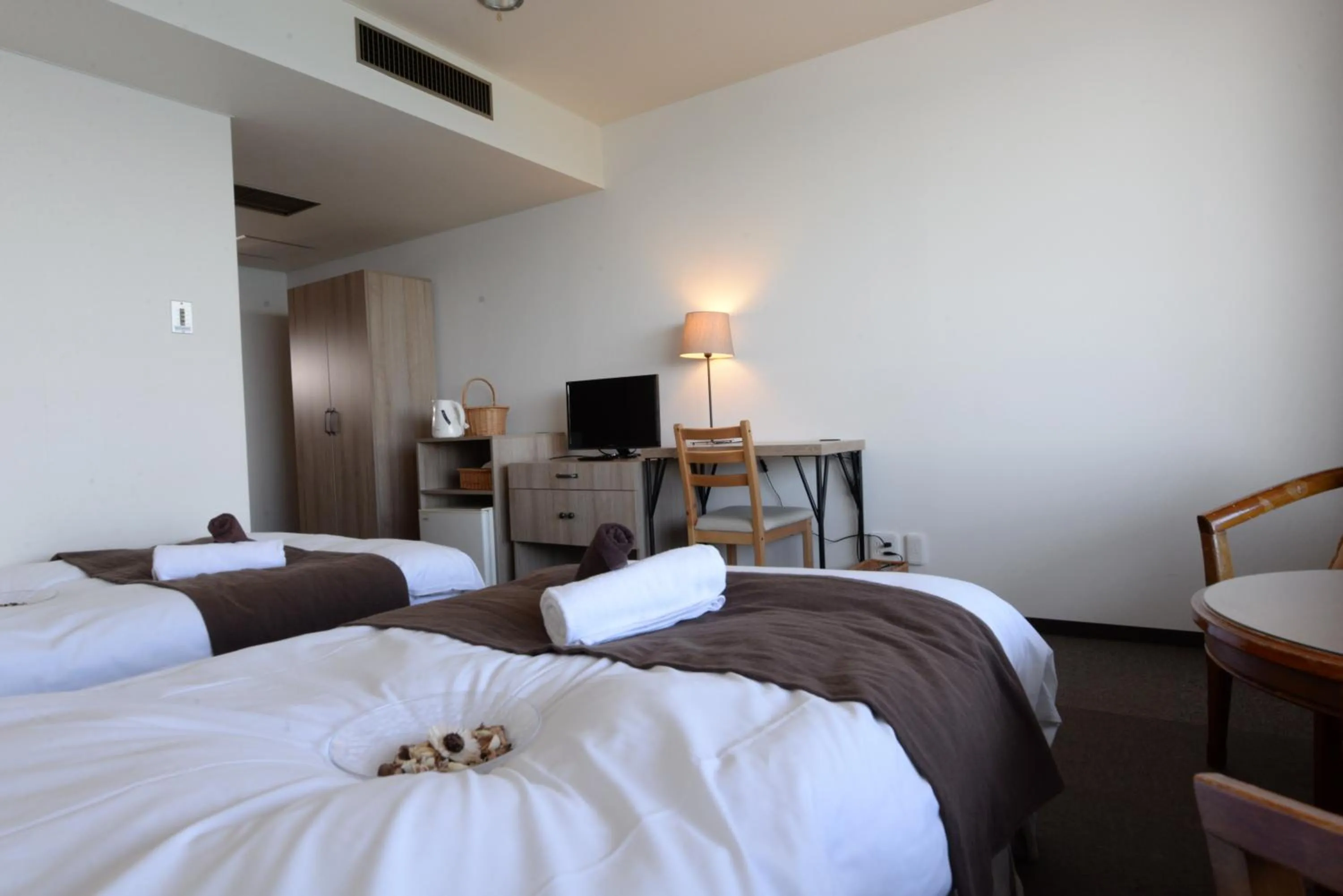 Evening entertainment, Bed in Isohara Seaside Hotel