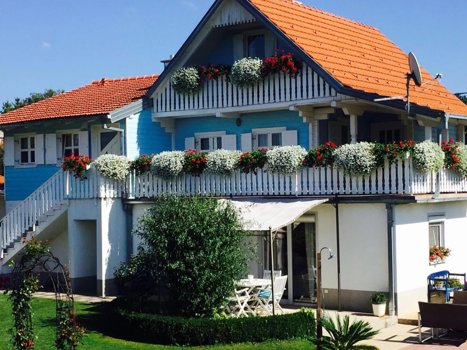 Property building in Pool Apartments Plitvice Lakes