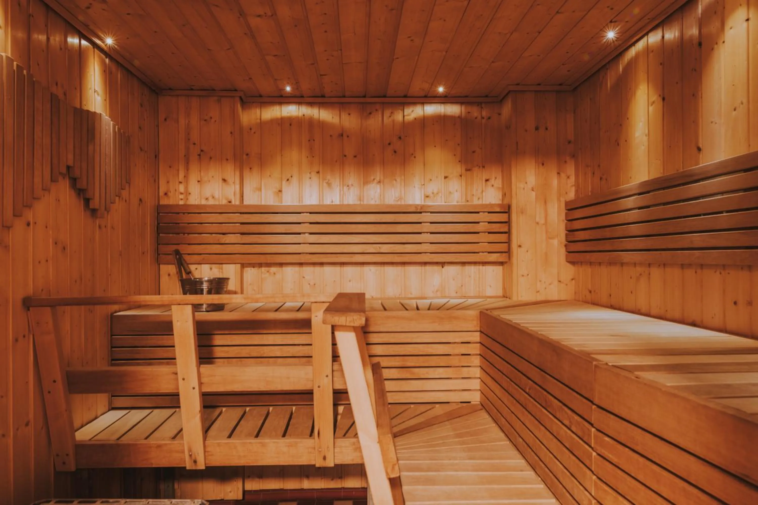 Sauna in Kuerkievari KuerHotel